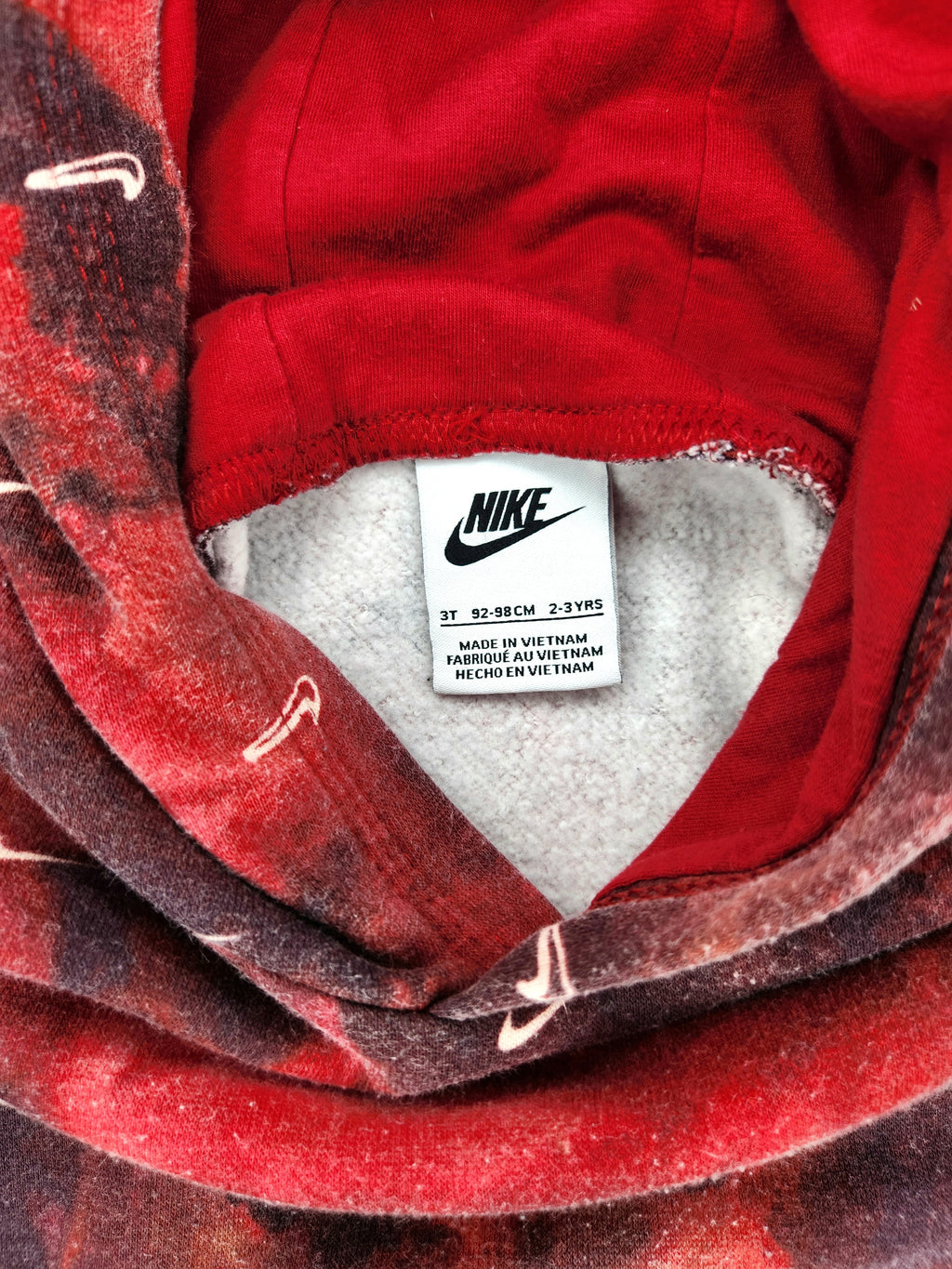 Nike Swoosh Hooded Jumper (Size 2 years)