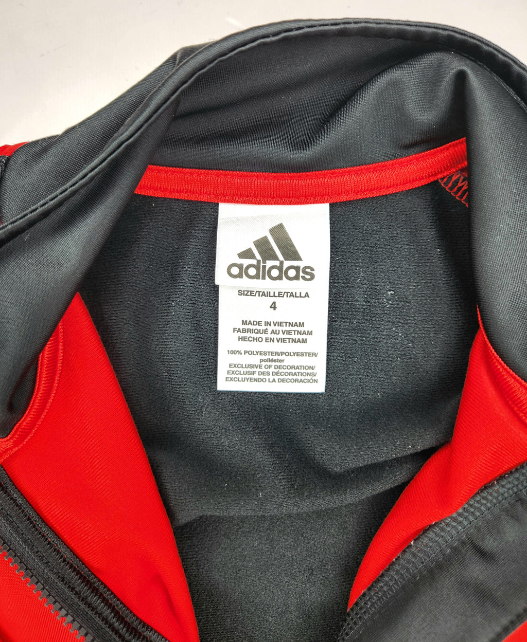 Adidas Full Zip Track Jacket (Size 4 years)