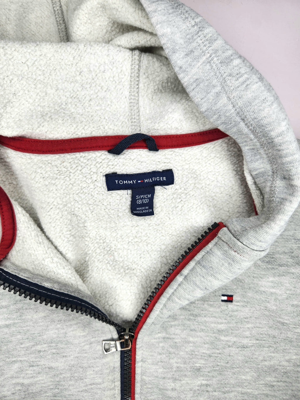 Tommy Hilfiger Full Zip Hooded Jumper (Size 8-10 years)