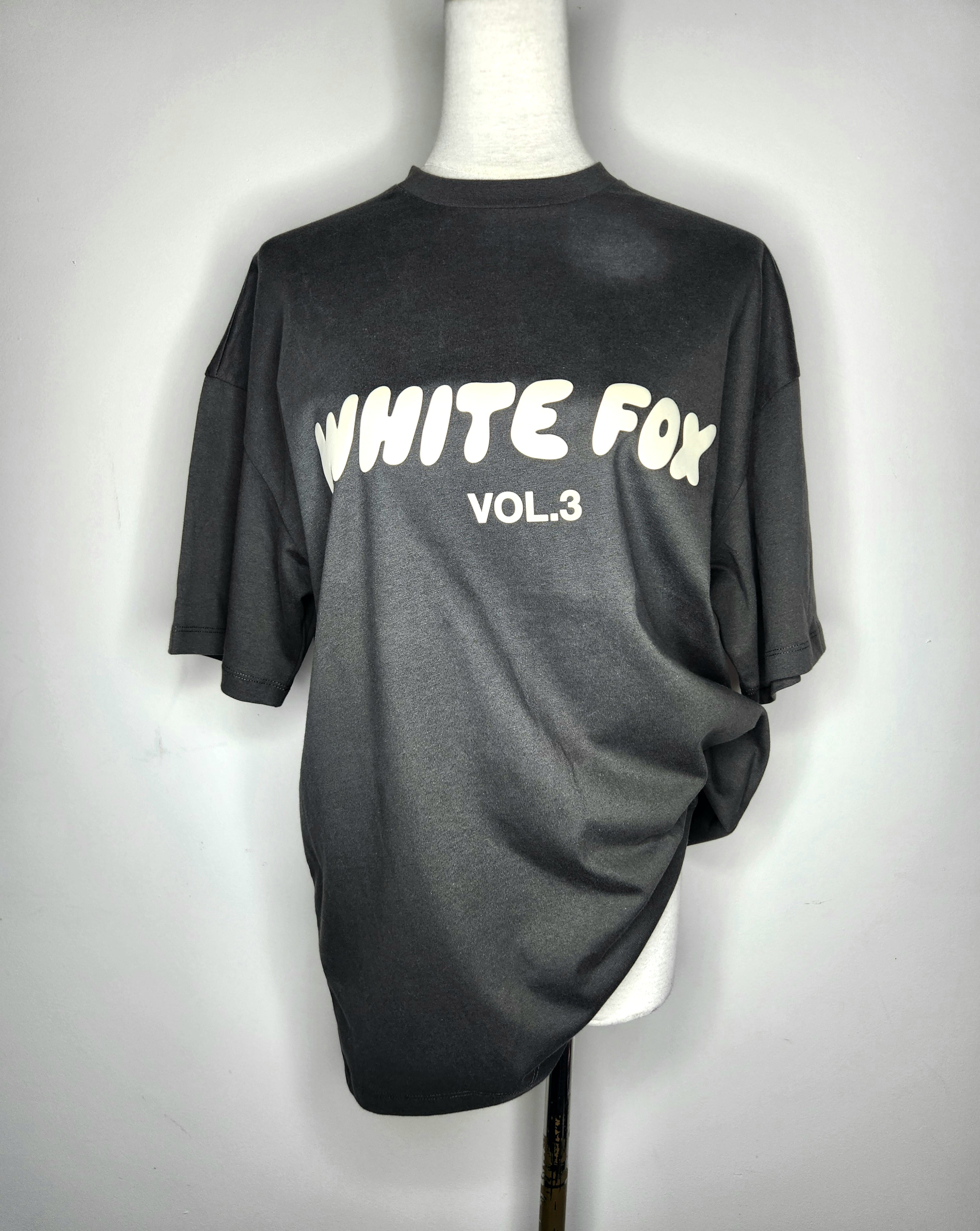 White Fox Oversized Tee (Size 8)