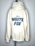 White Fox Fleece Lined Hooded Sweater (Size 14)
