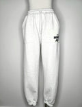 White Fox Fleece Lined Sweatpants (Size 10)