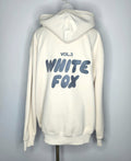 White Fox Fleece Lined Hooded Sweater (Size 12)