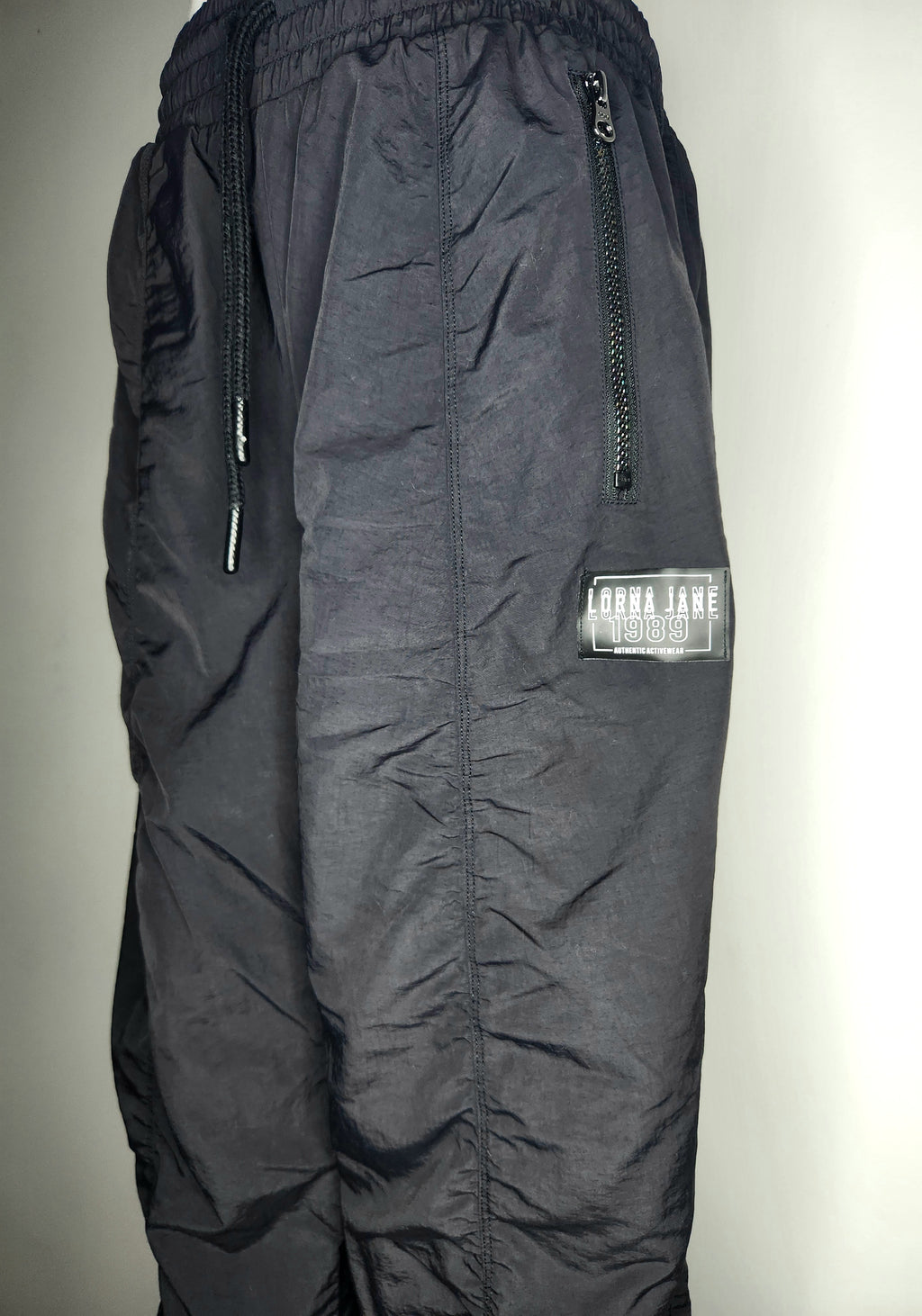 Lorna Jane Lightweight Nylon Oversized Track Pants (Size 8)