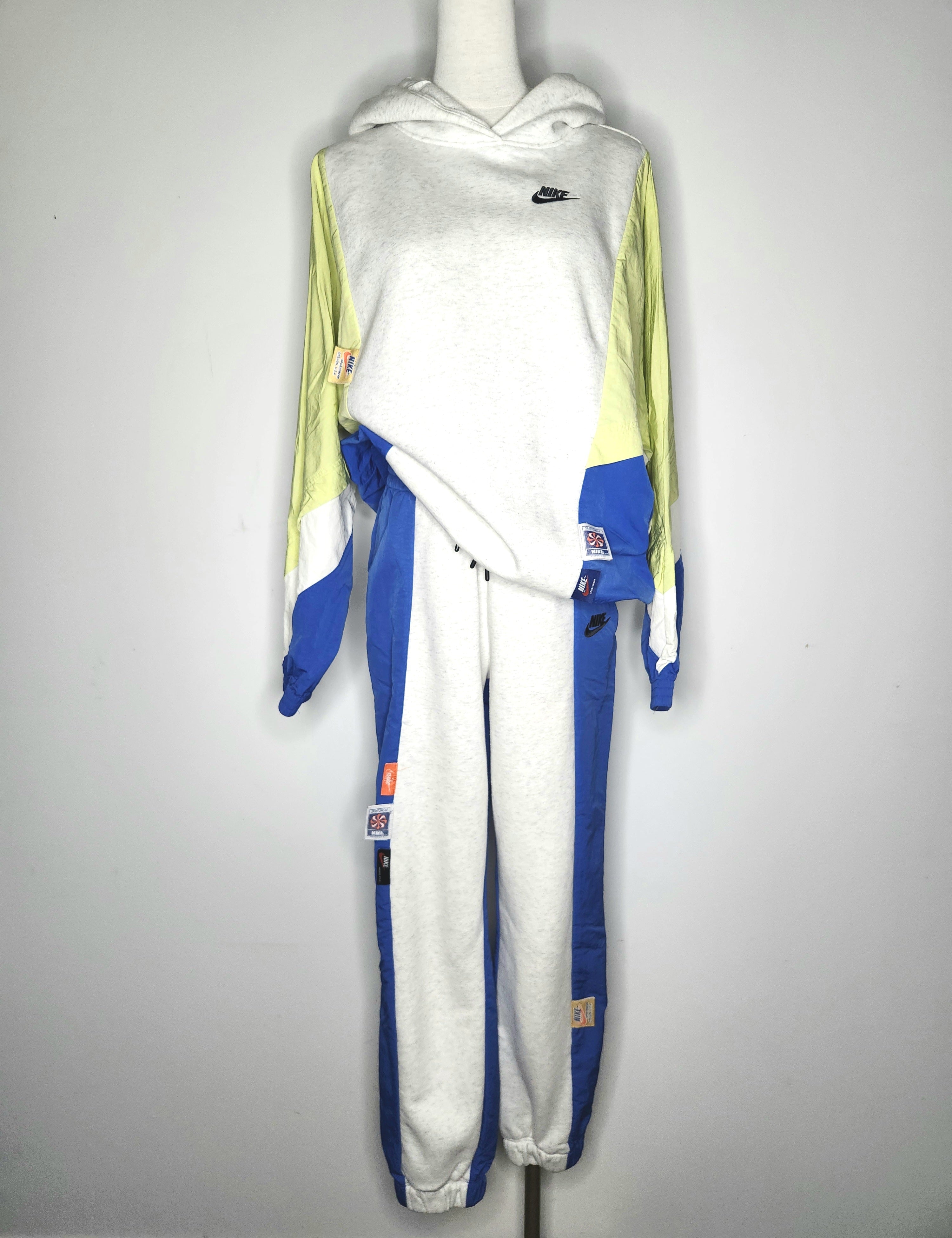 Nike Retro Matching Active Tracksuit Set, Windbreaker panels (Size 6-8)