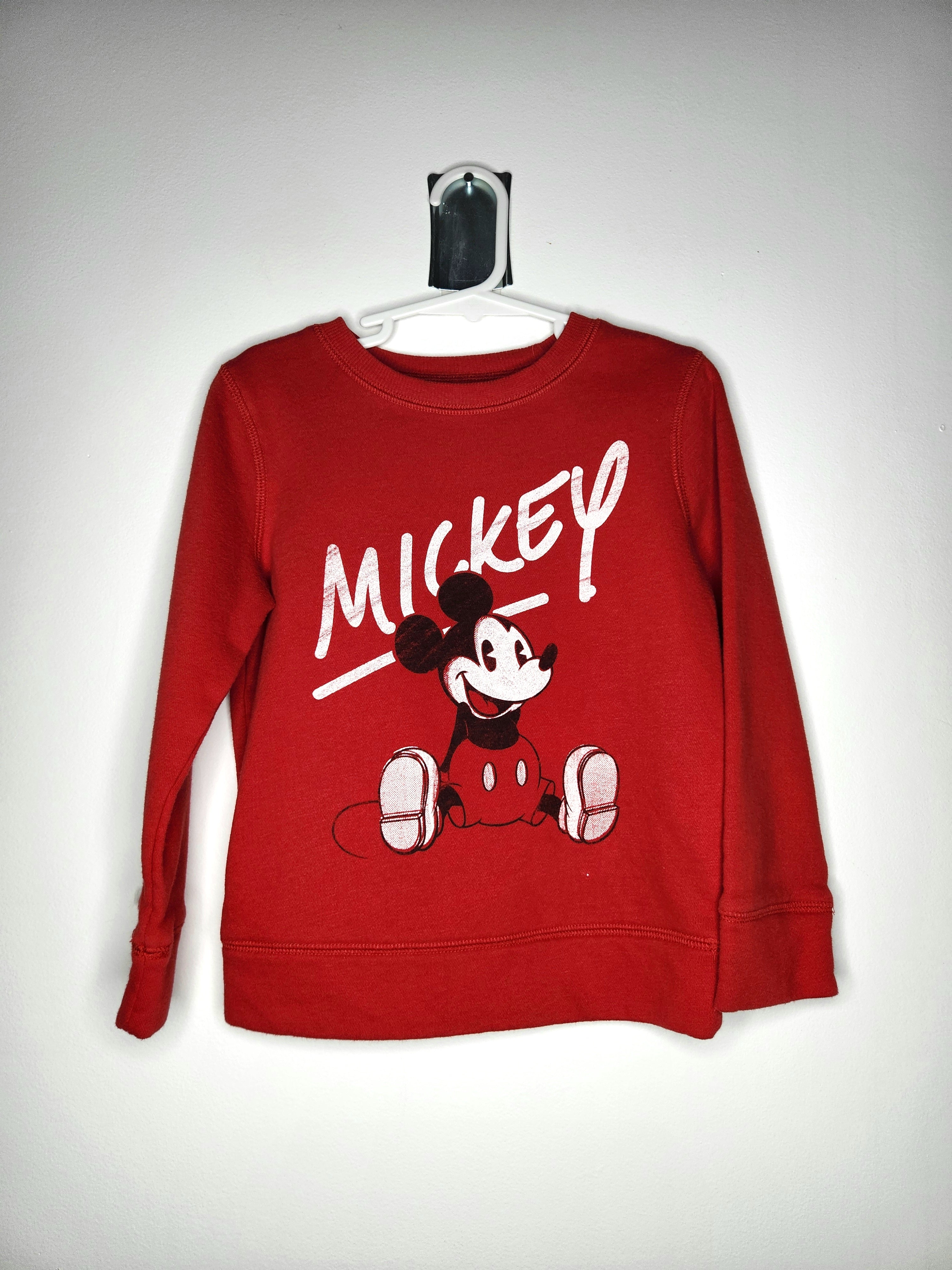 Disney Mickey Mouse Fleece Lined Jumper (Size 4 years)