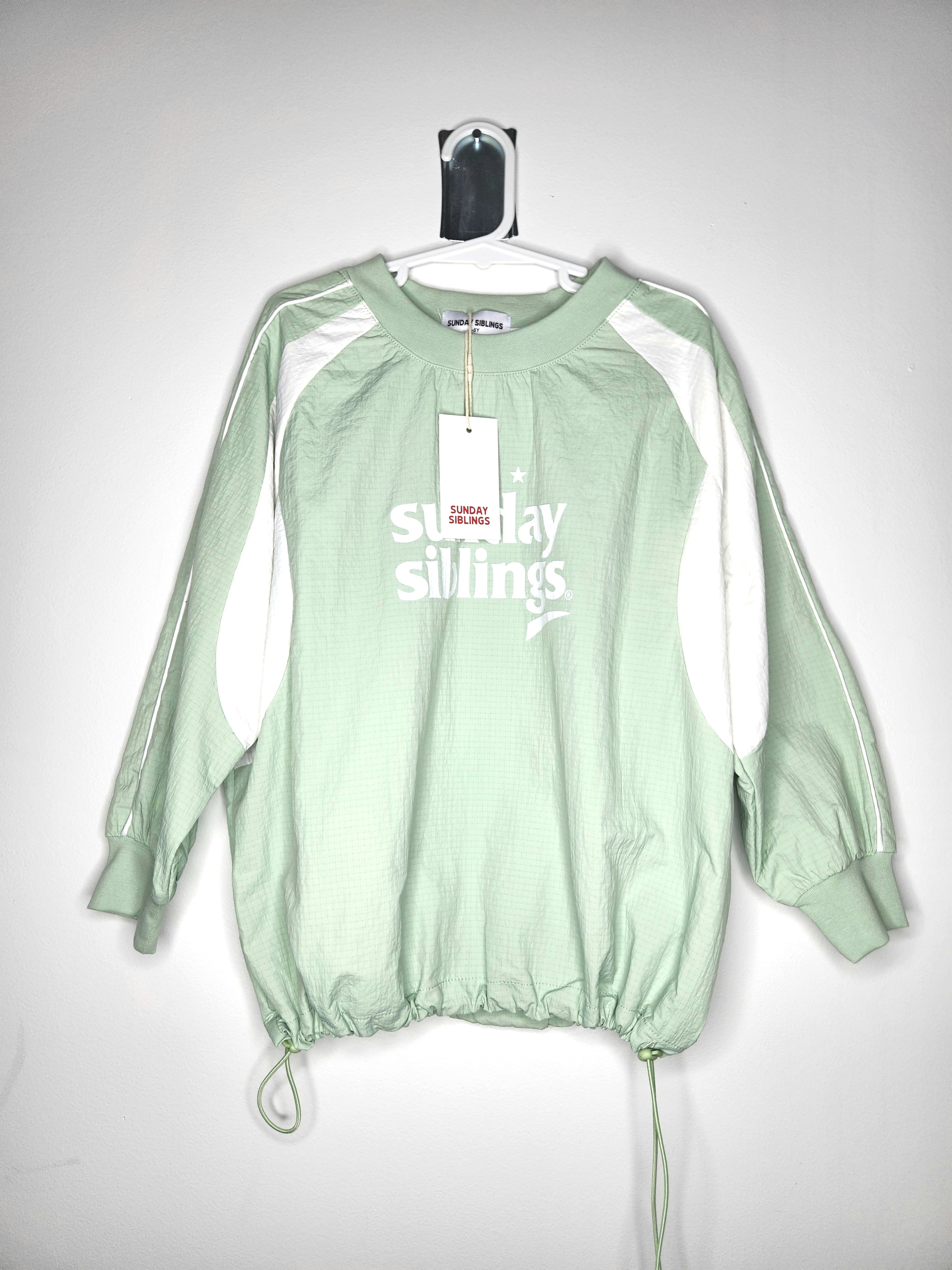 Sunday Siblings Lightweight Pull-Over Windbreaker Jacket (Size 4 years)