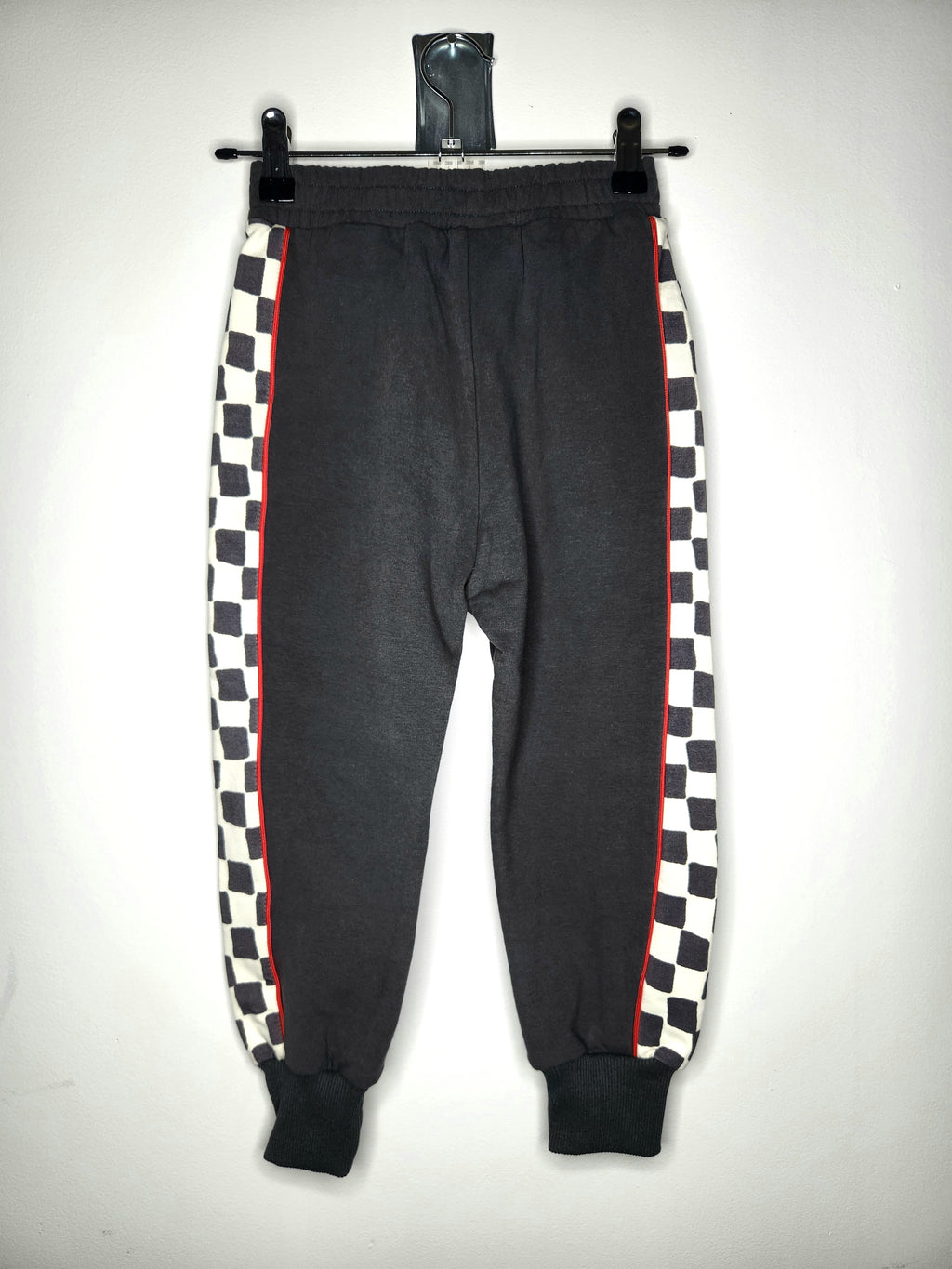 Rock Your Kid Fleece Lined Racing Stripe Cuffed Track Pants NEW (Size 5 years)