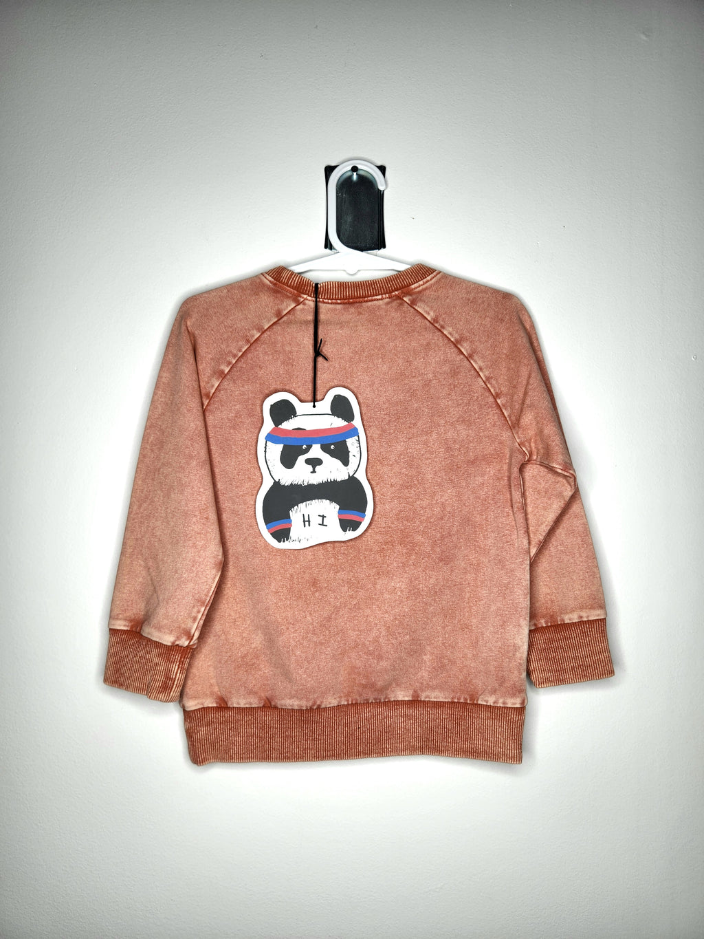 Minti Graphic Cheetah Washed Sweatshirt NEW (Size 2 years)