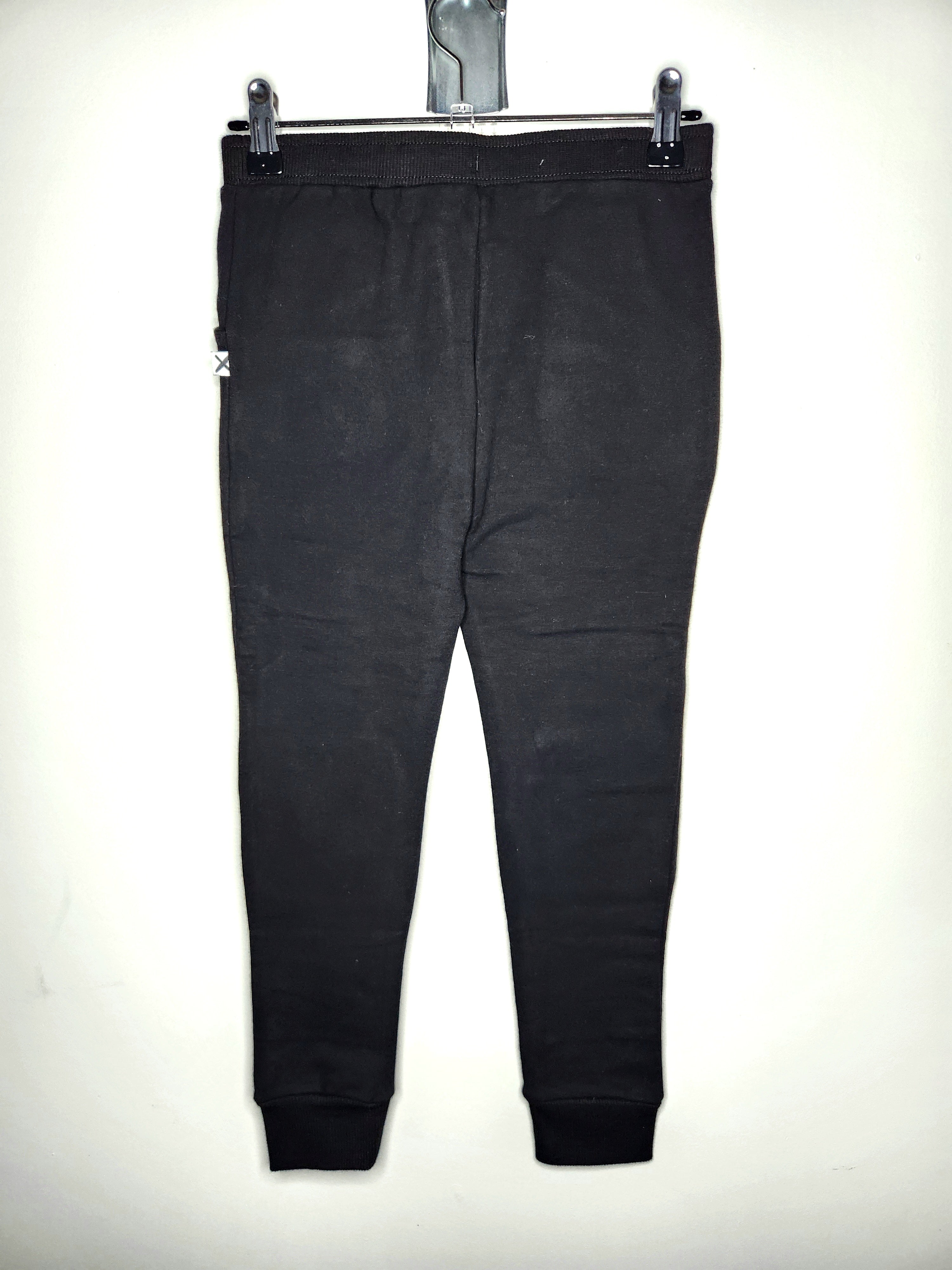 Minti Fleece Lined Embroidered Heart Knee Patch Track Pants NEW (Size 8 years)