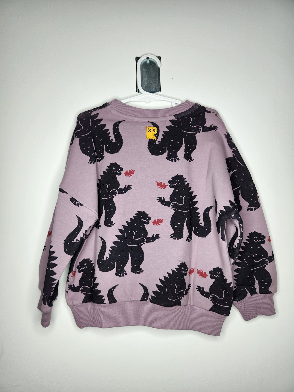 Rock Your Kid Graphic Godzilla Print Sweatshirt NEW (Size 4 years)