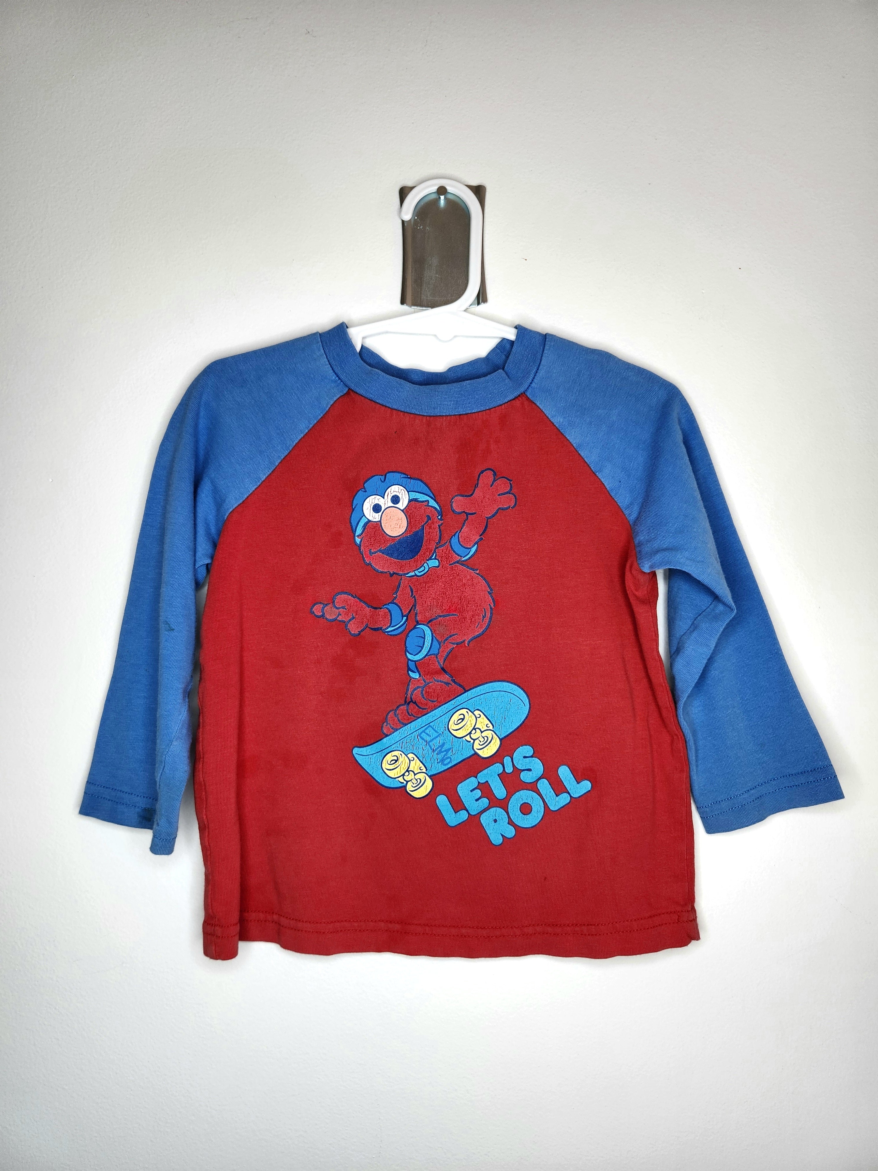 2011 Sesame Street Elmo Long Sleeve Top (Size 2 years)