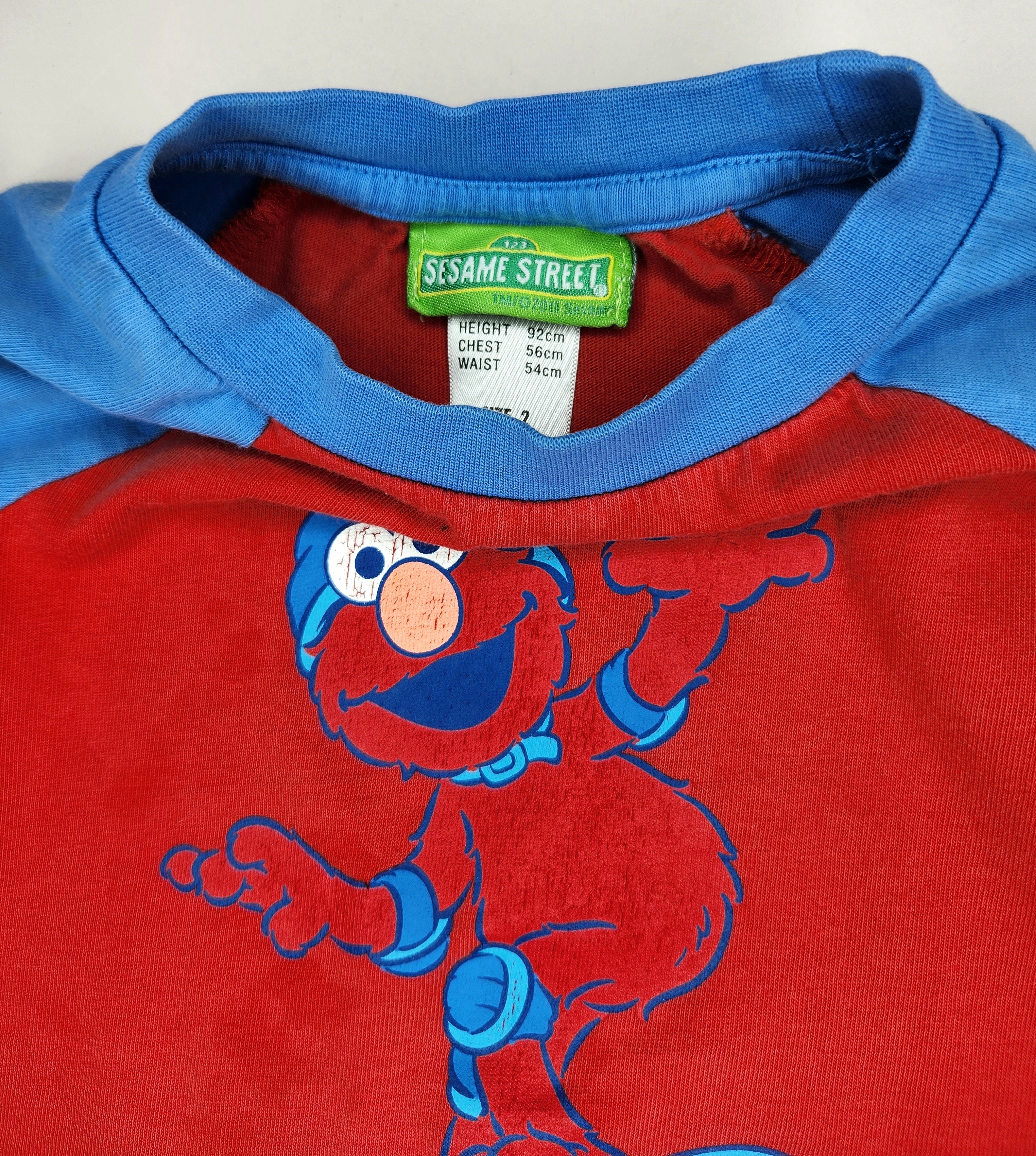 2011 Sesame Street Elmo Long Sleeve Top (Size 2 years)