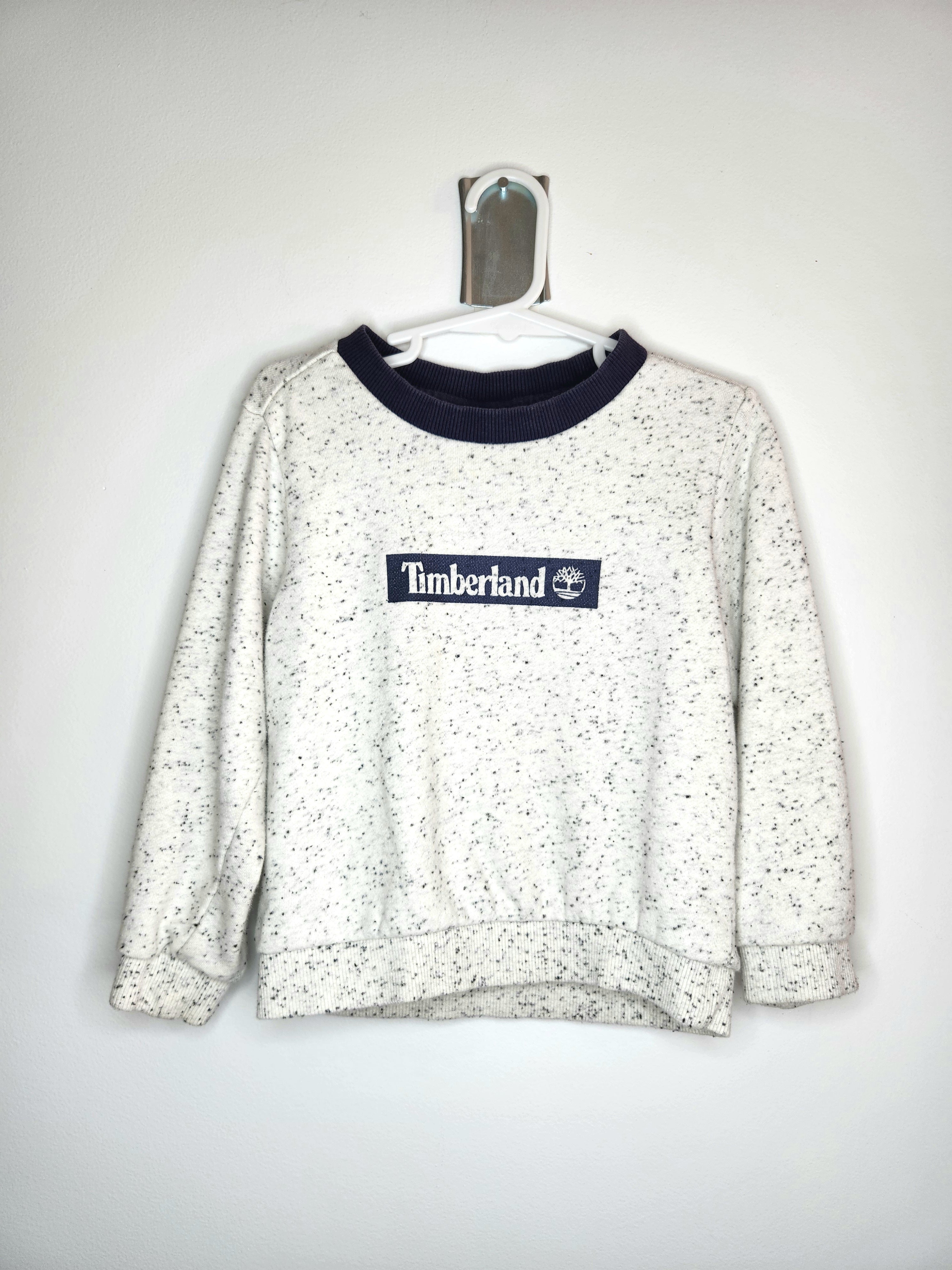 Timberland Speckled Crew Neck Sweatshirt (Size 2 years)