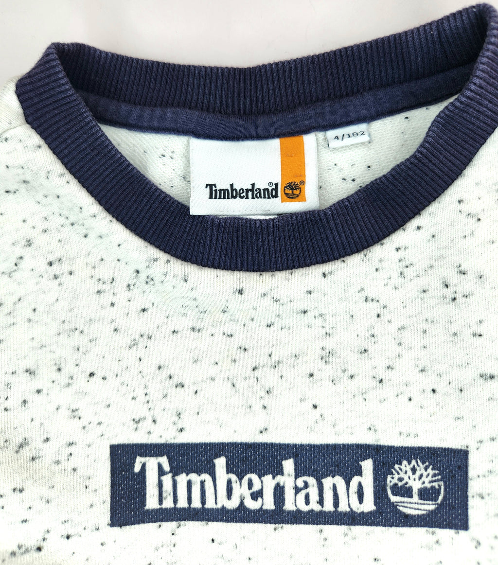 Timberland Speckled Crew Neck Sweatshirt (Size 2 years)