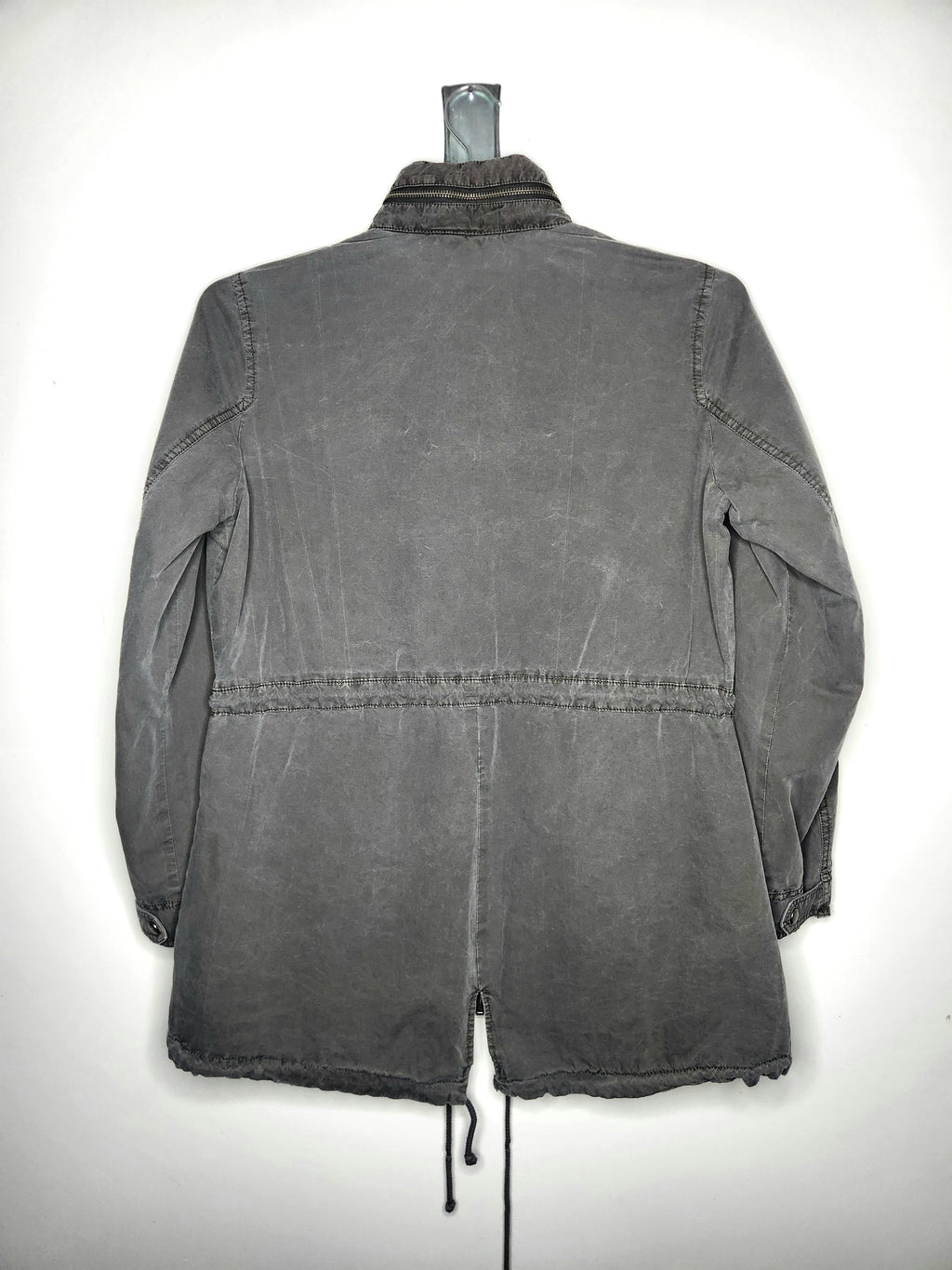 G.H Bass & Co (Bass Maine, USA) Full Zip Utility Field Jacket with Hidden Hood (Size M)