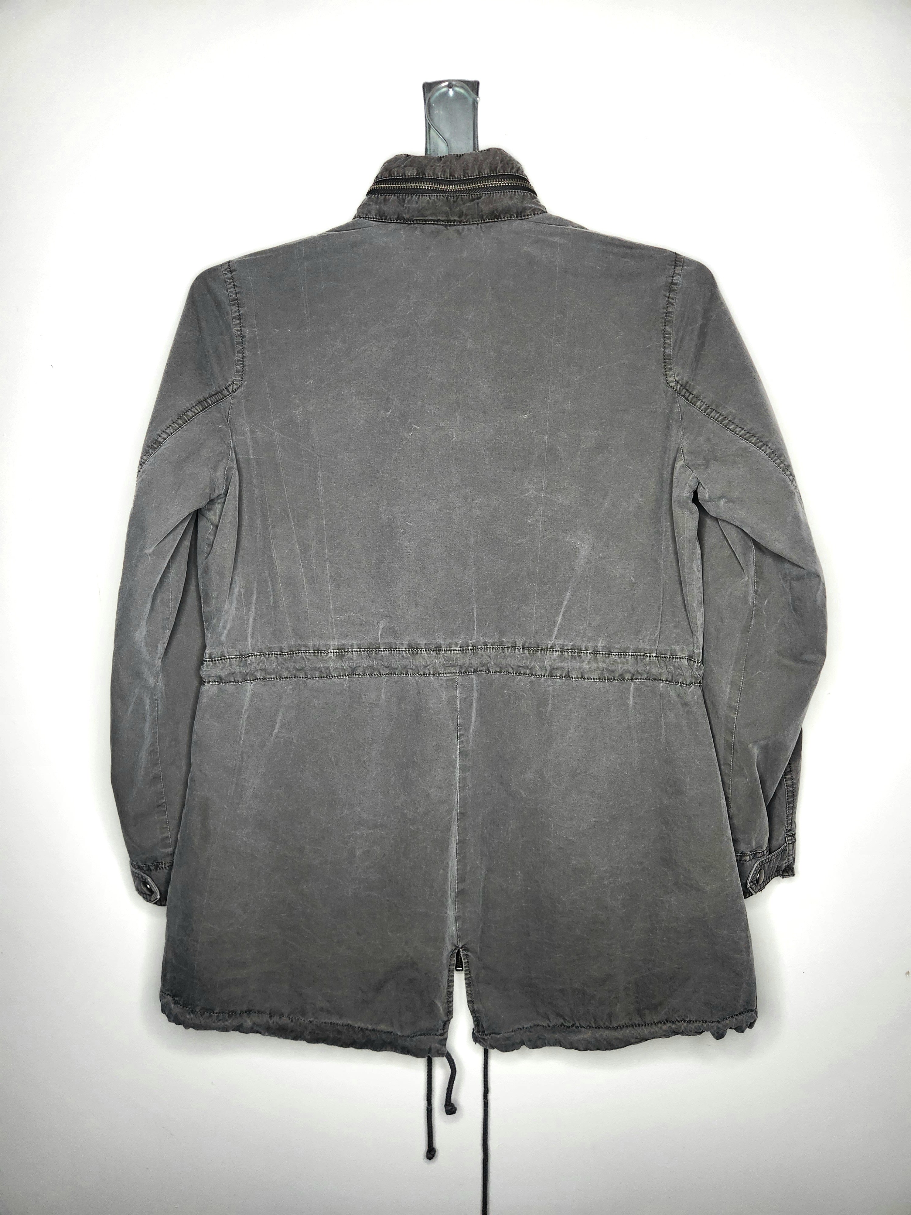 G.H Bass & Co (Bass Maine, USA) Full Zip Utility Field Jacket with Hidden Hood (Size M)