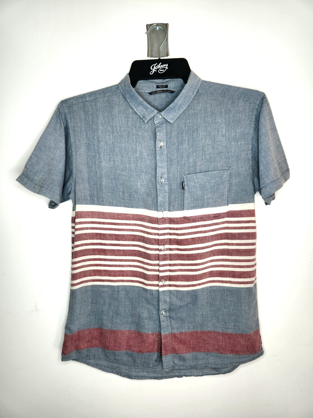 O'Neill Collared Button-up Surf Shirt (Size M)