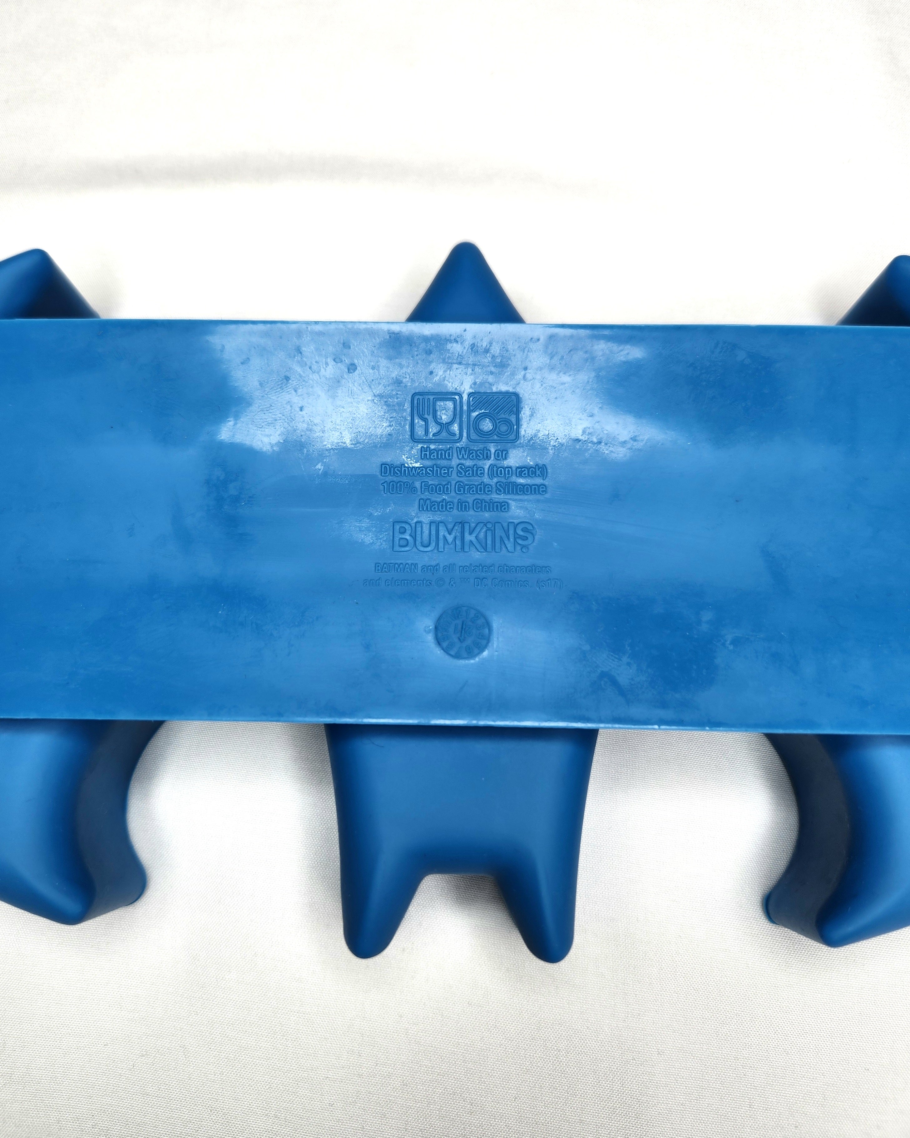 Bumkins 100% Food Grade Silicone Suction Snack Plate Batman