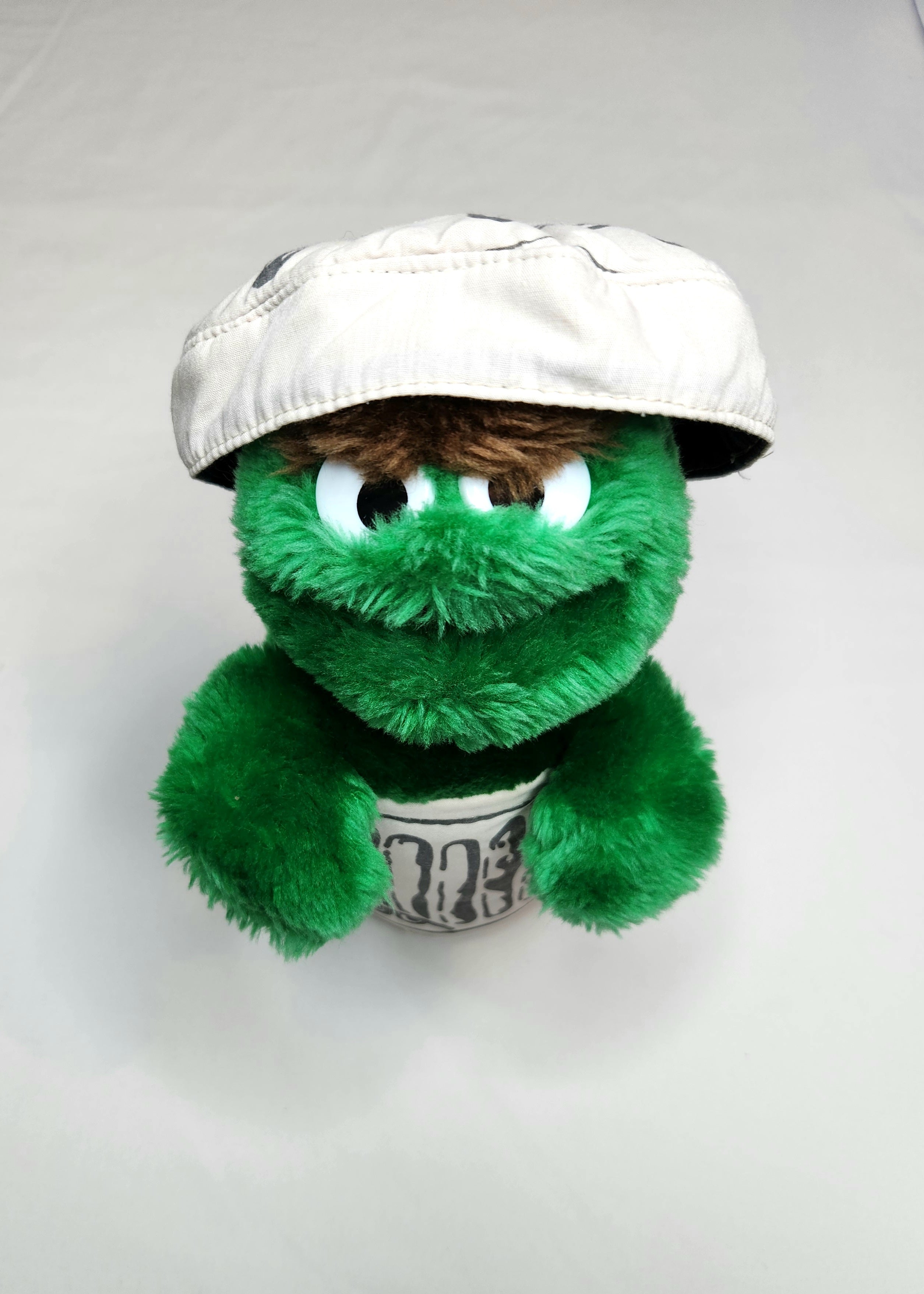 Vintage Applause 1992 Sesame Street Oscar the Grouch Soft Toy 25cm
