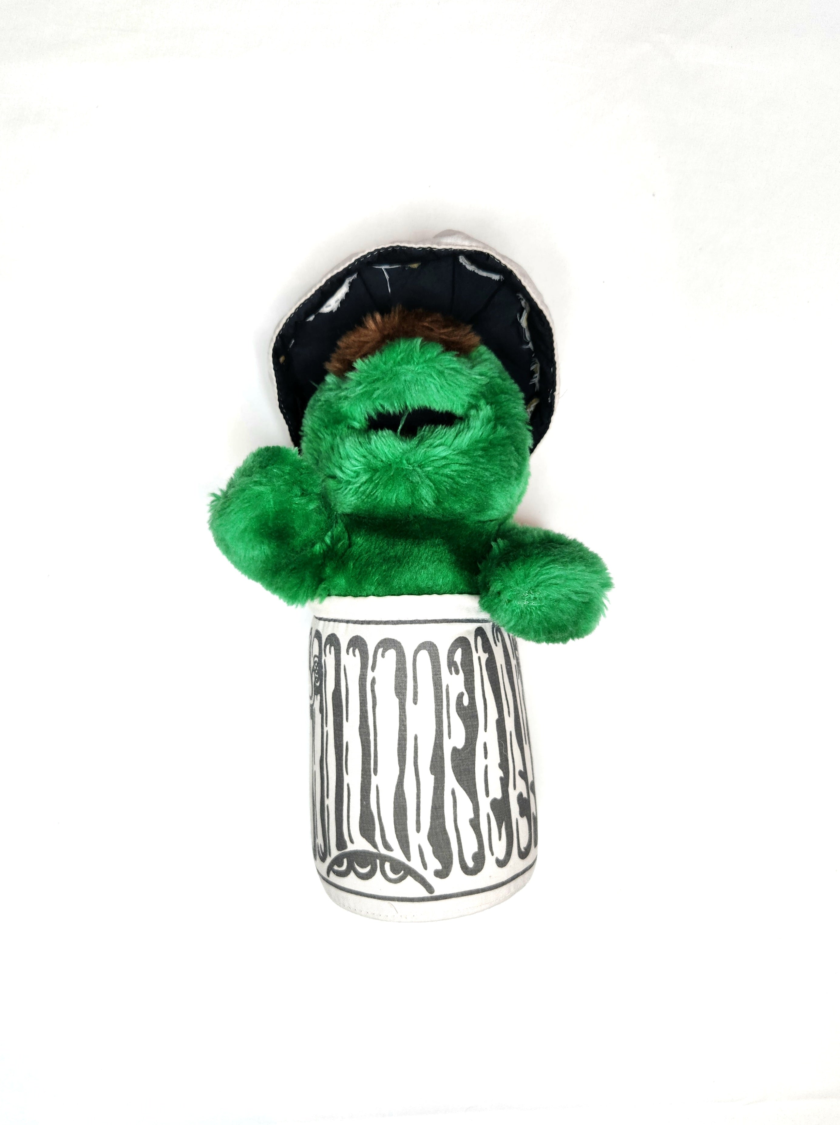 Vintage Applause 1992 Sesame Street Oscar the Grouch Soft Toy 25cm