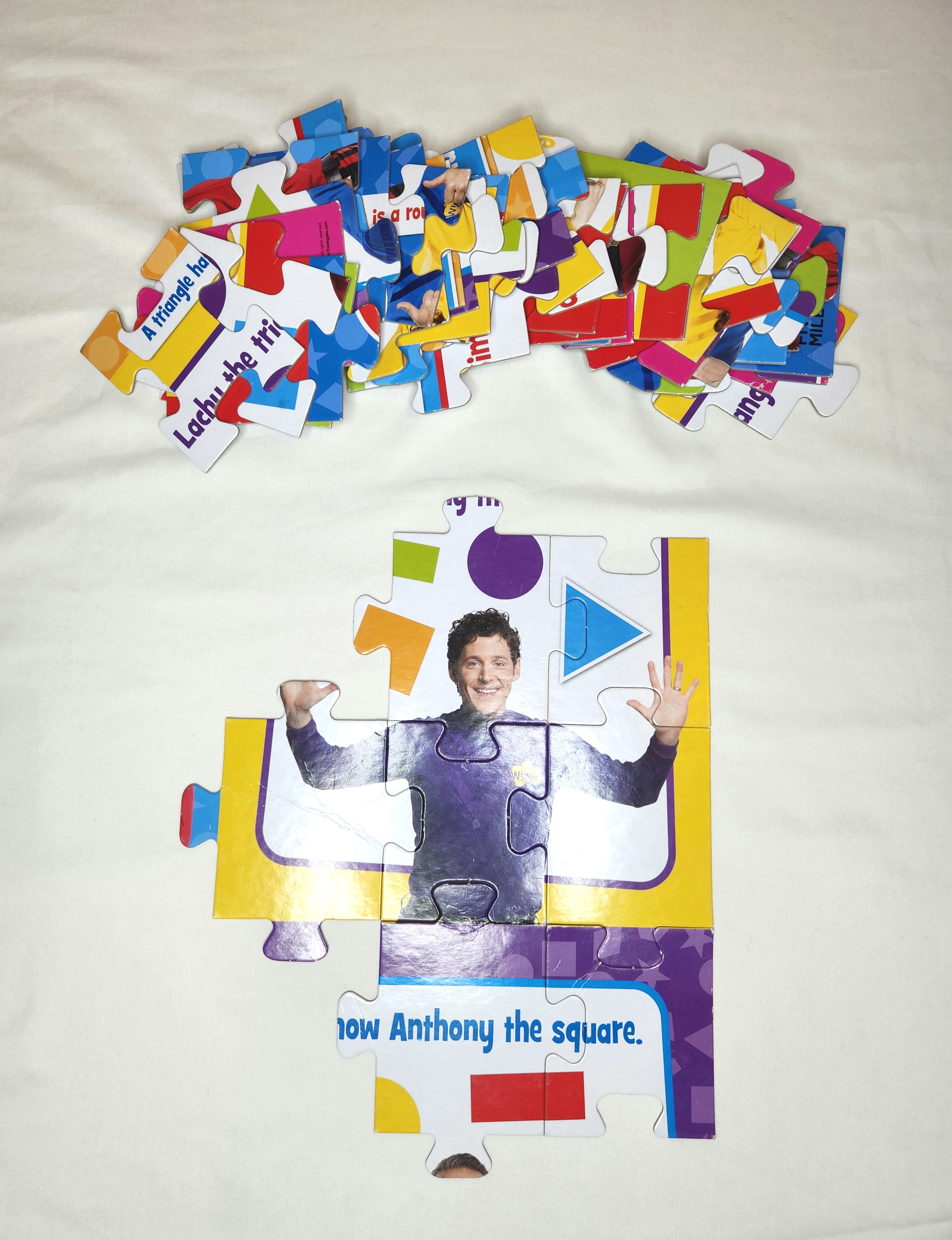 The Wiggles Giant 47 Piece Puzzle FREE (Flaw)