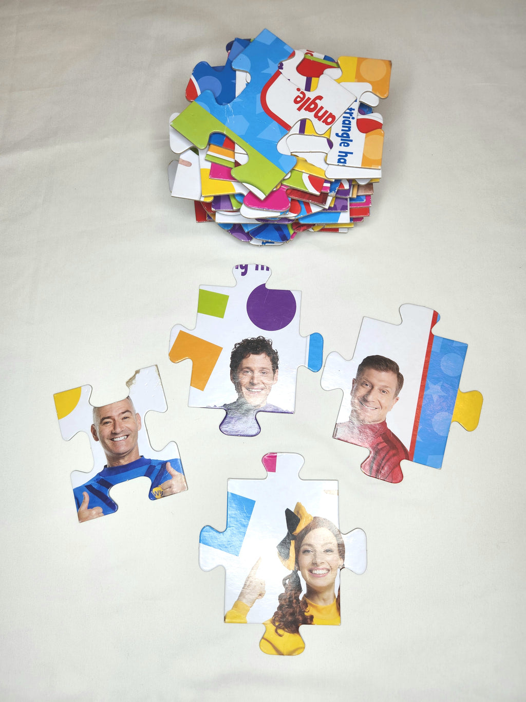 The Wiggles Giant 47 Piece Puzzle FREE (Flaw)