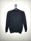 Argyle Wool Blend Knit Top Long Sleeve Crew Neck Sweater (Size 8)