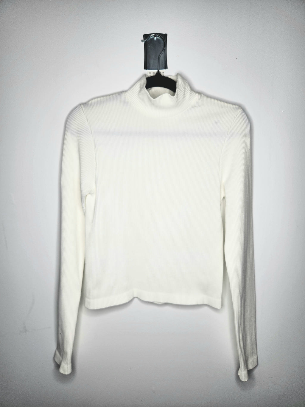 Glassons Ribbed Long Sleeve Turtleneck Top (Size 10)
