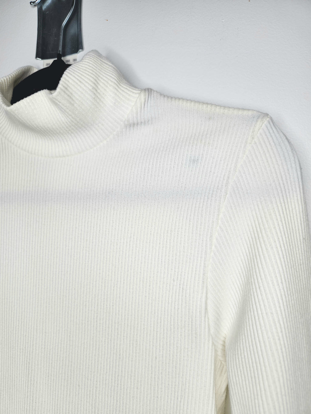 Glassons Ribbed Long Sleeve Turtleneck Top (Size 10)