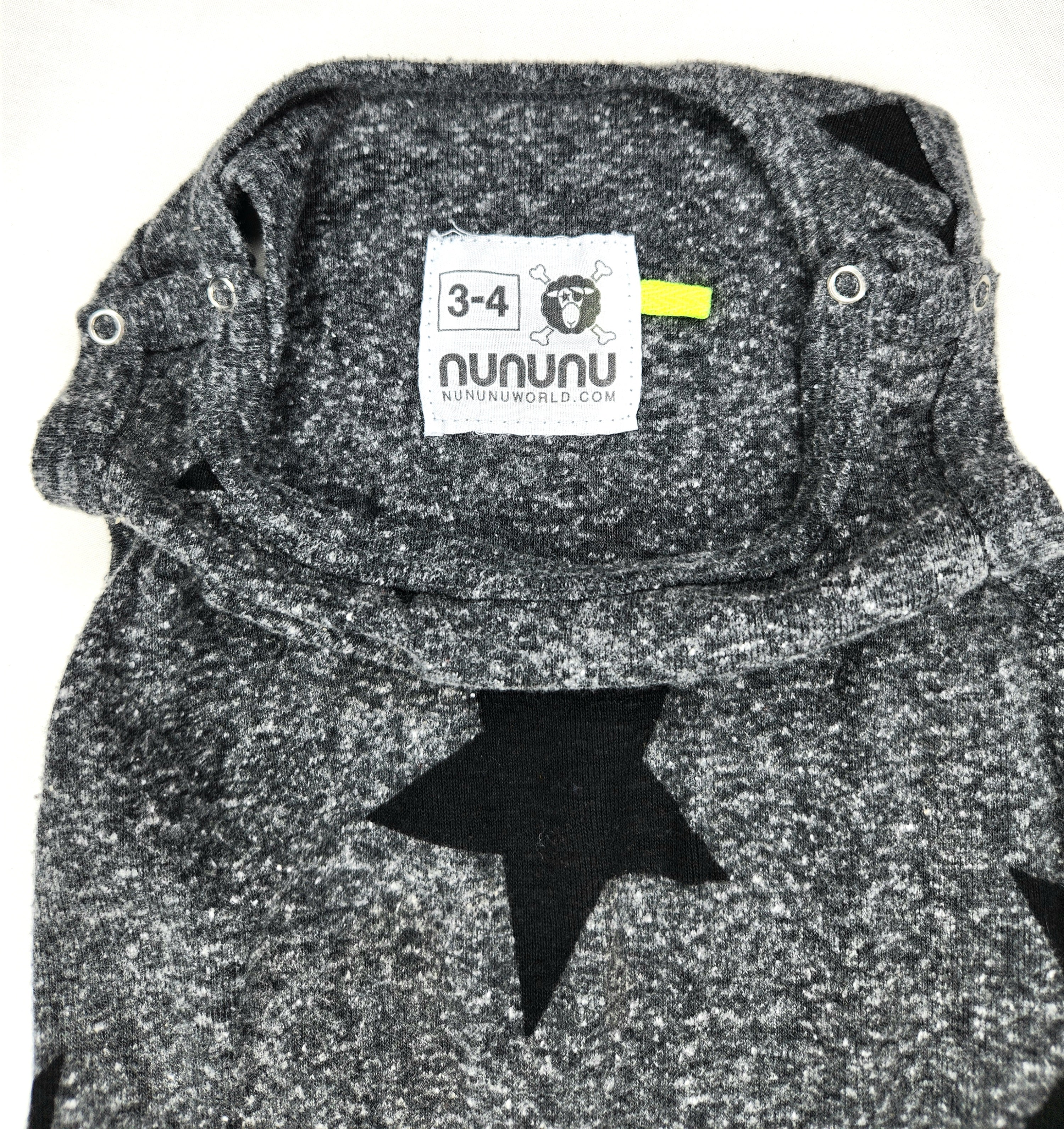 Nununu Sleeveless Star Jumpsuit with Elasticated Waist Band (Size 3 years)