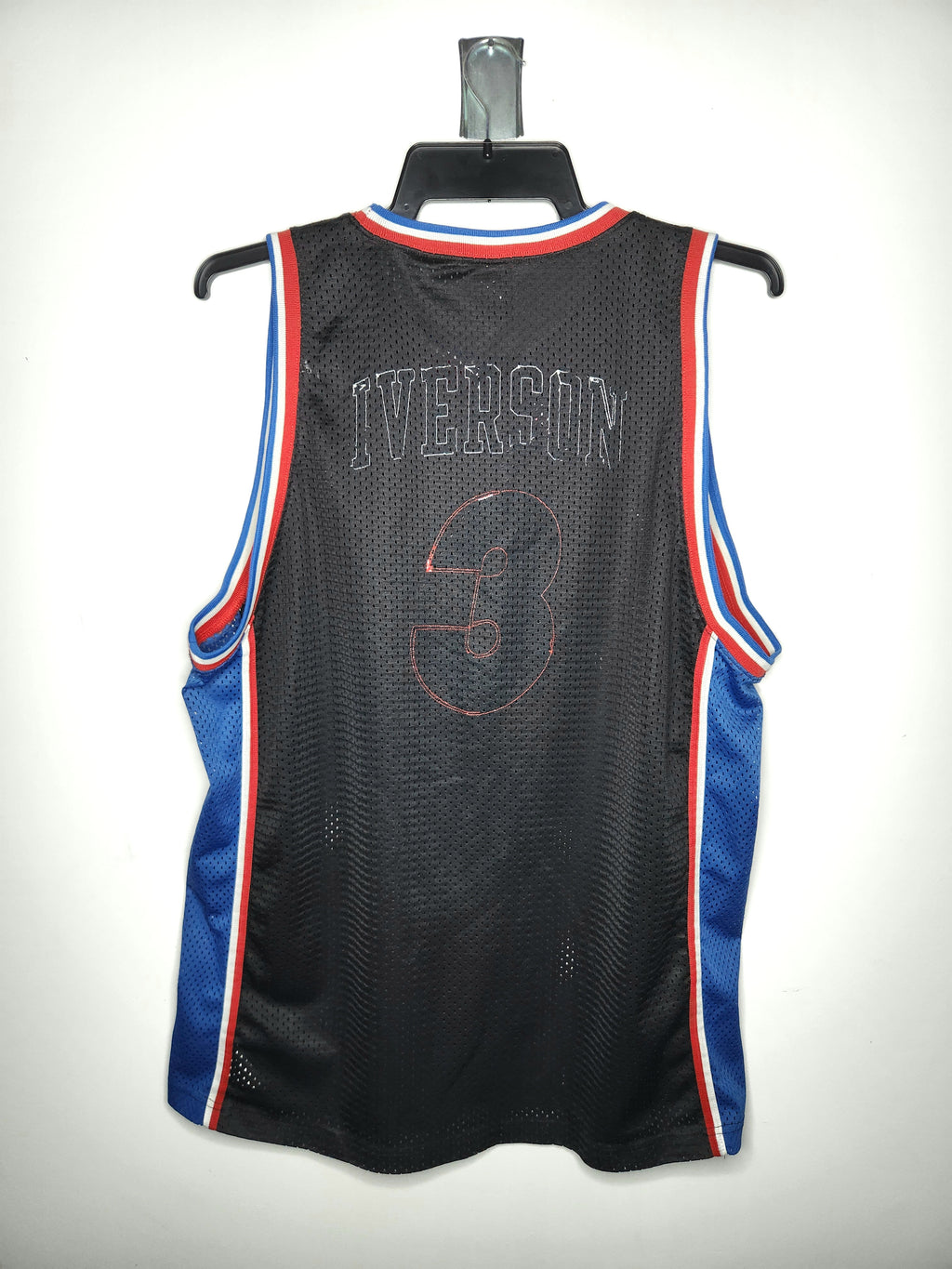 Nike NBA Philadelphia 76s Allen Iverson #3 Basketball Singlet (Size 3XL +2 Tall)