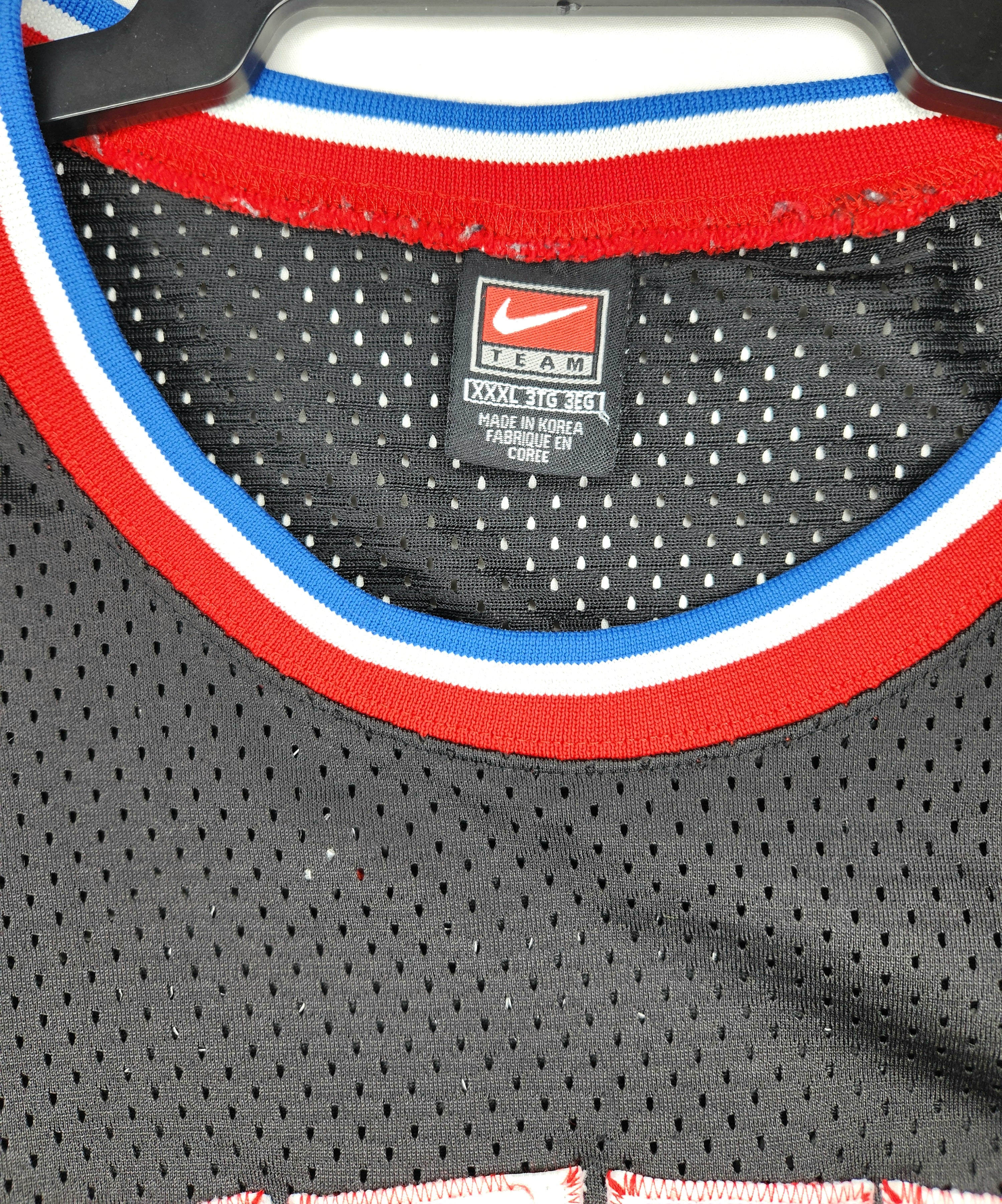 Nike NBA Philadelphia 76s Allen Iverson #3 Basketball Singlet (Size 3XL +2 Tall)
