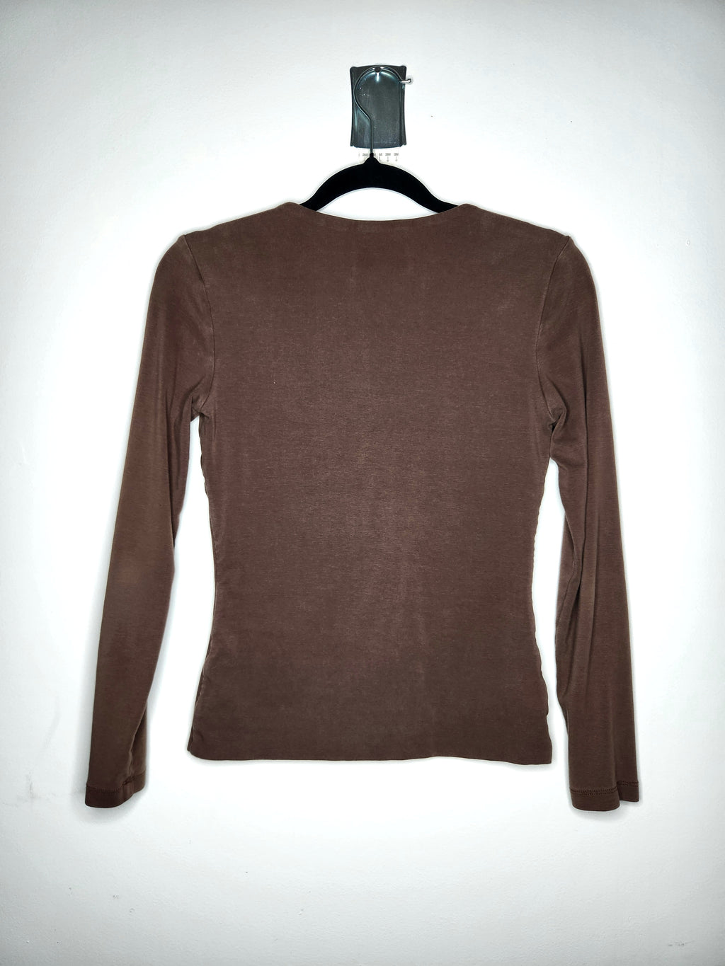 Kookai Basic Long Sleeve Top (Size 8)