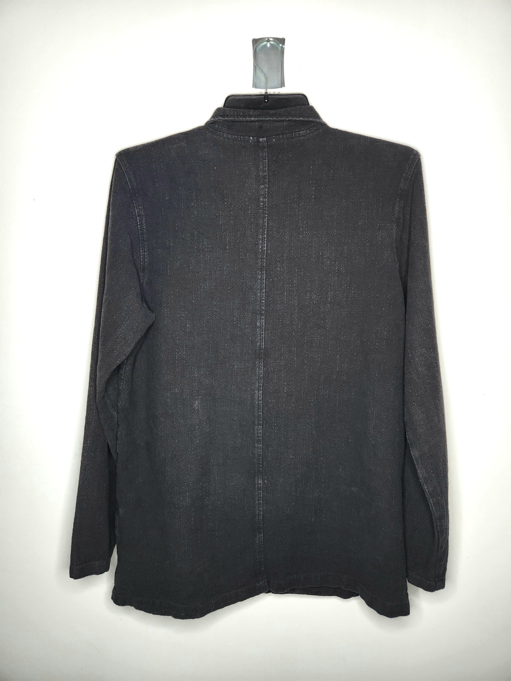 Commoners Linen Blend Collared Zip Overshirt Lightweight Jacket (Size L)