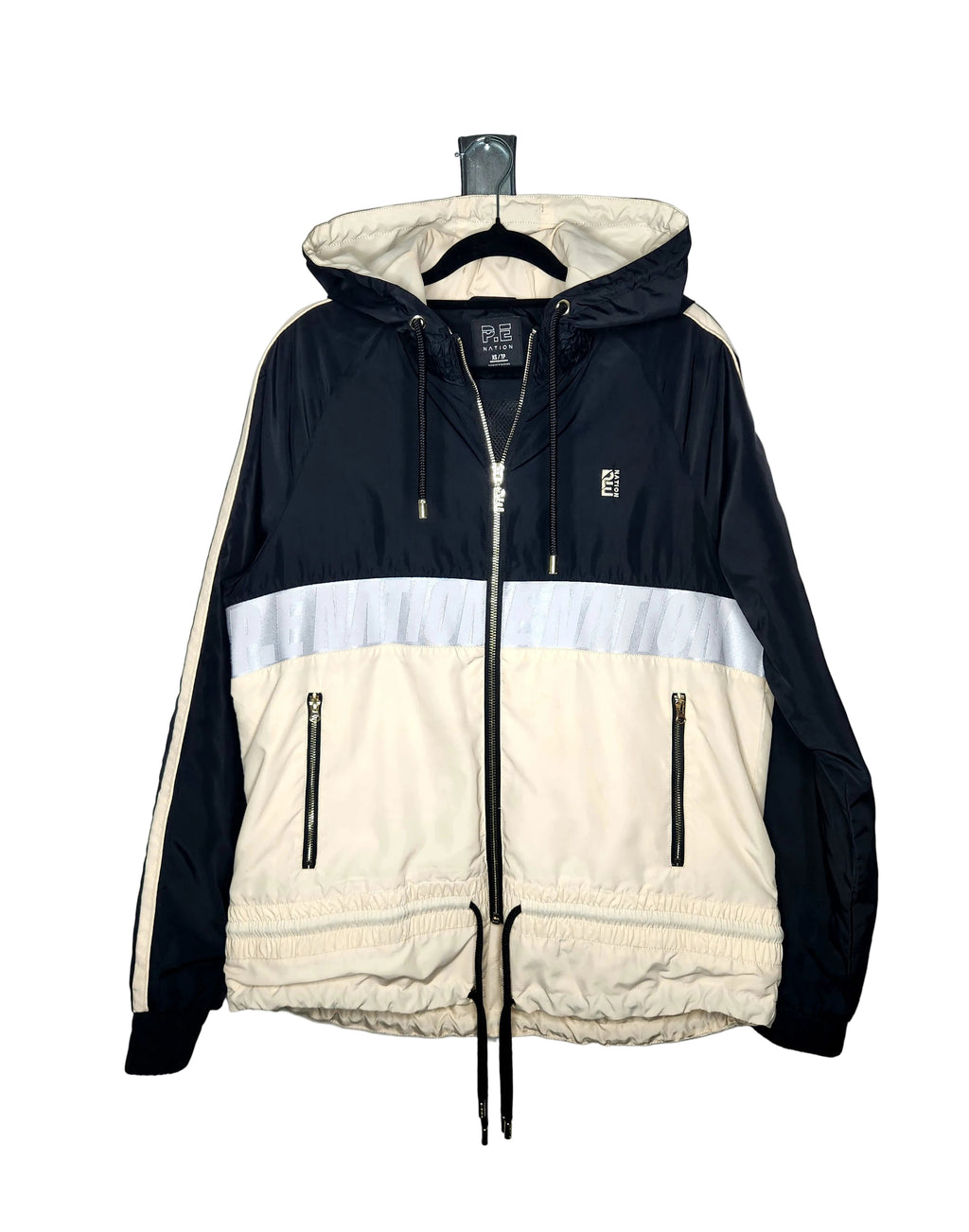 P.E Nation Light-weight Hooded Technical Jacket Oversized Fit (Size 6)