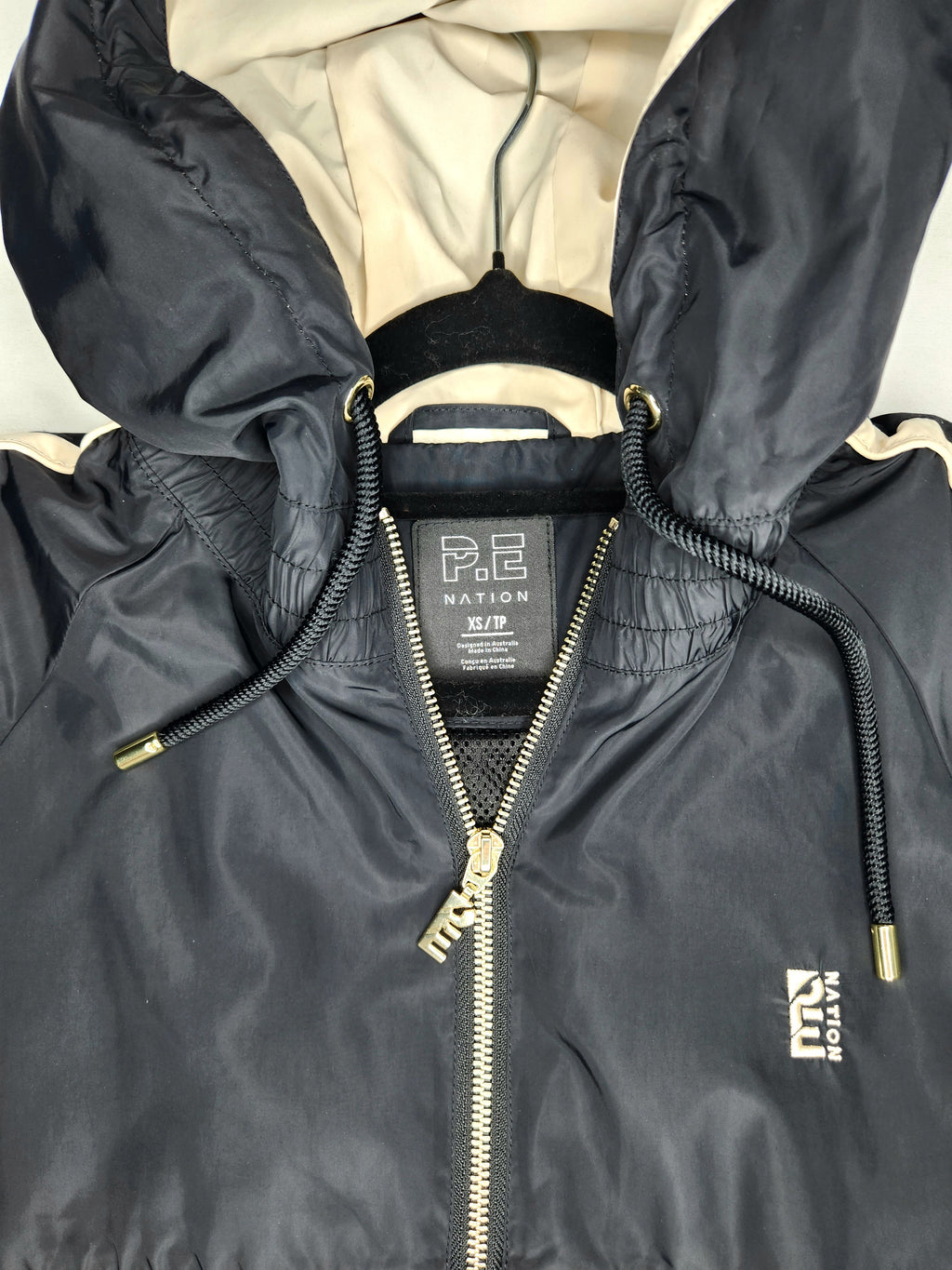 P.E Nation Light-weight Hooded Technical Jacket Oversized Fit (Size 6)