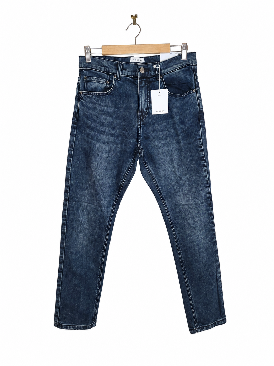 Absent Slim Tapered Leg Denim Jeans NEW (Size 32W)