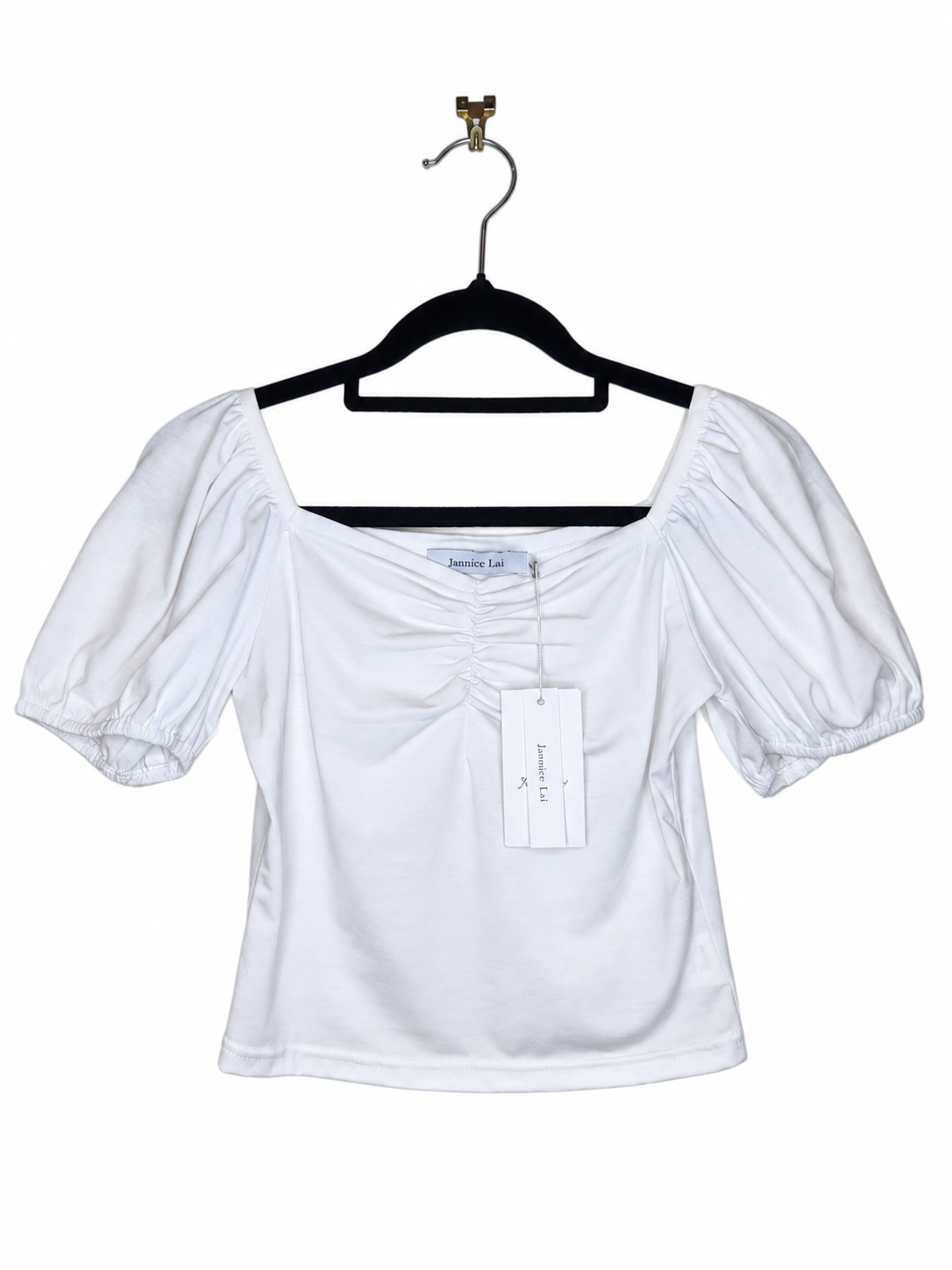 Jannice Lai Puff Sleeve Cropped Blouse NEW (Size 8)