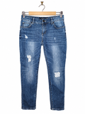 Just Jeans Low Rise Distressed Skinny Jeans (Size 8)