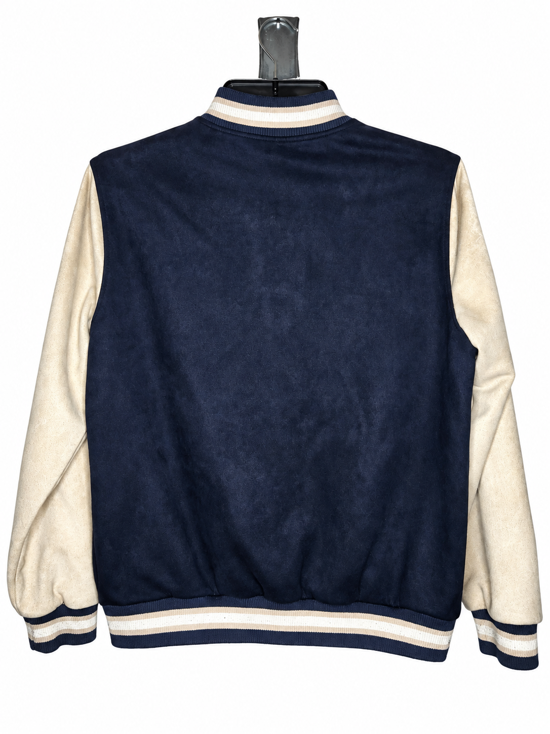 yd. Suede Style New York 95 Varsity Jacket (Size L)