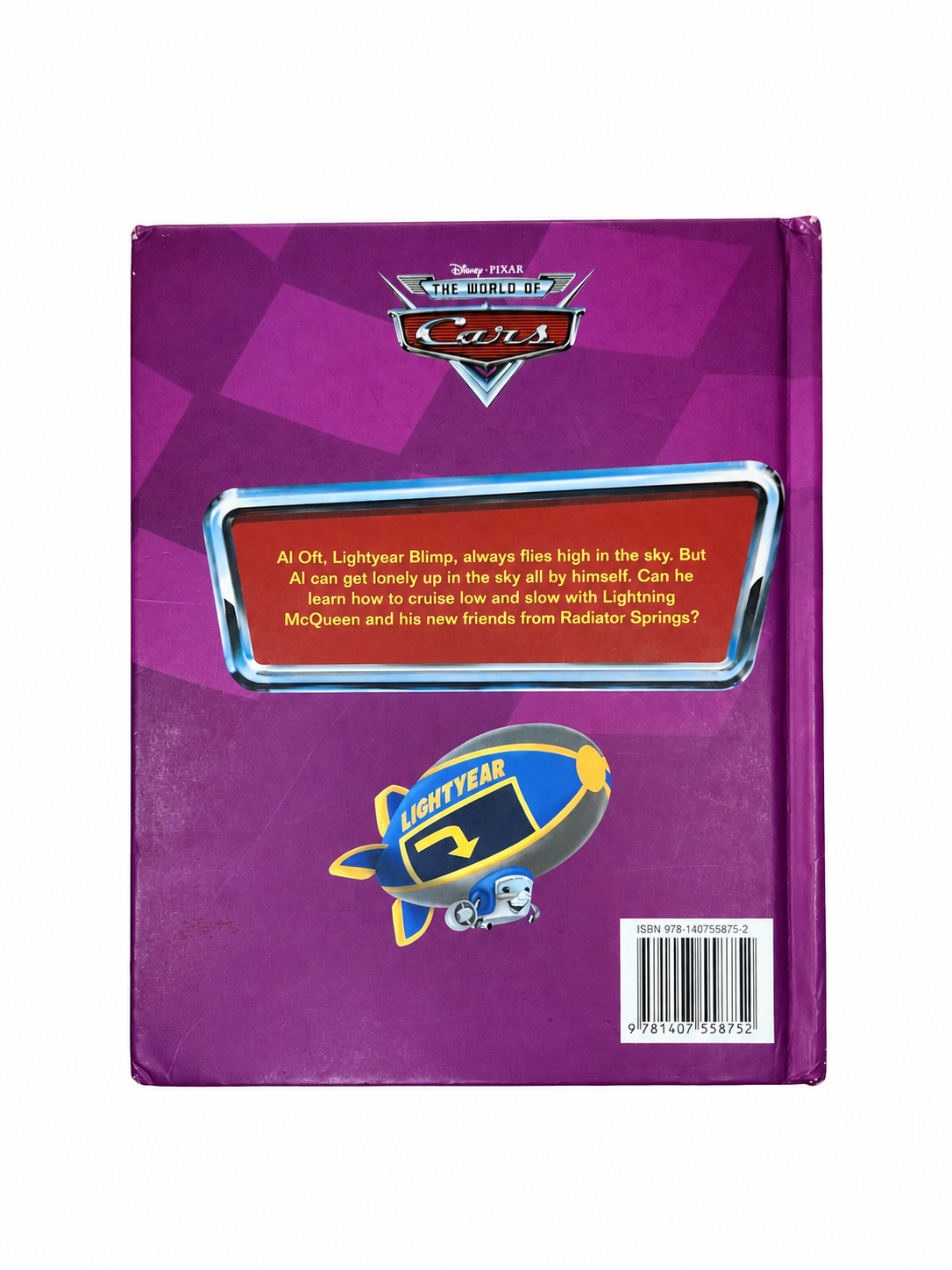 Disney Pixar Cars Al's Sky-High Adventure Book (Hard Cover)