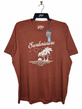 Johnny Bigg 100% Organic Cotton Tropical Longline Tee NEW (Size 4XL)