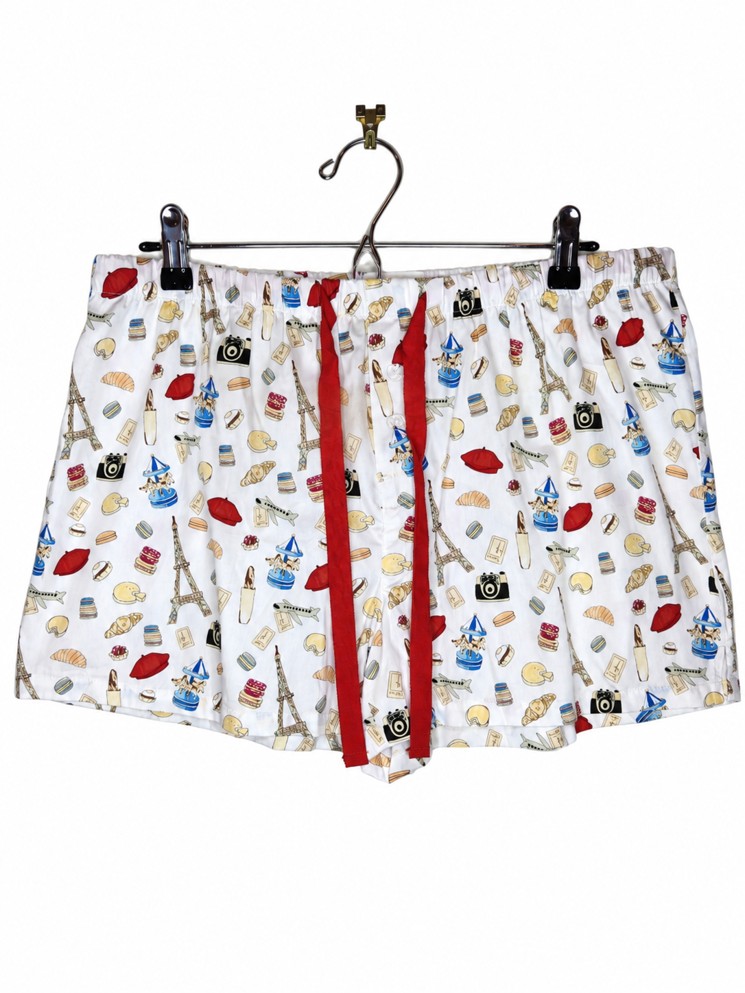 Peter Alexander Paris Print Ruffle PJ Set NEW (Size 12)