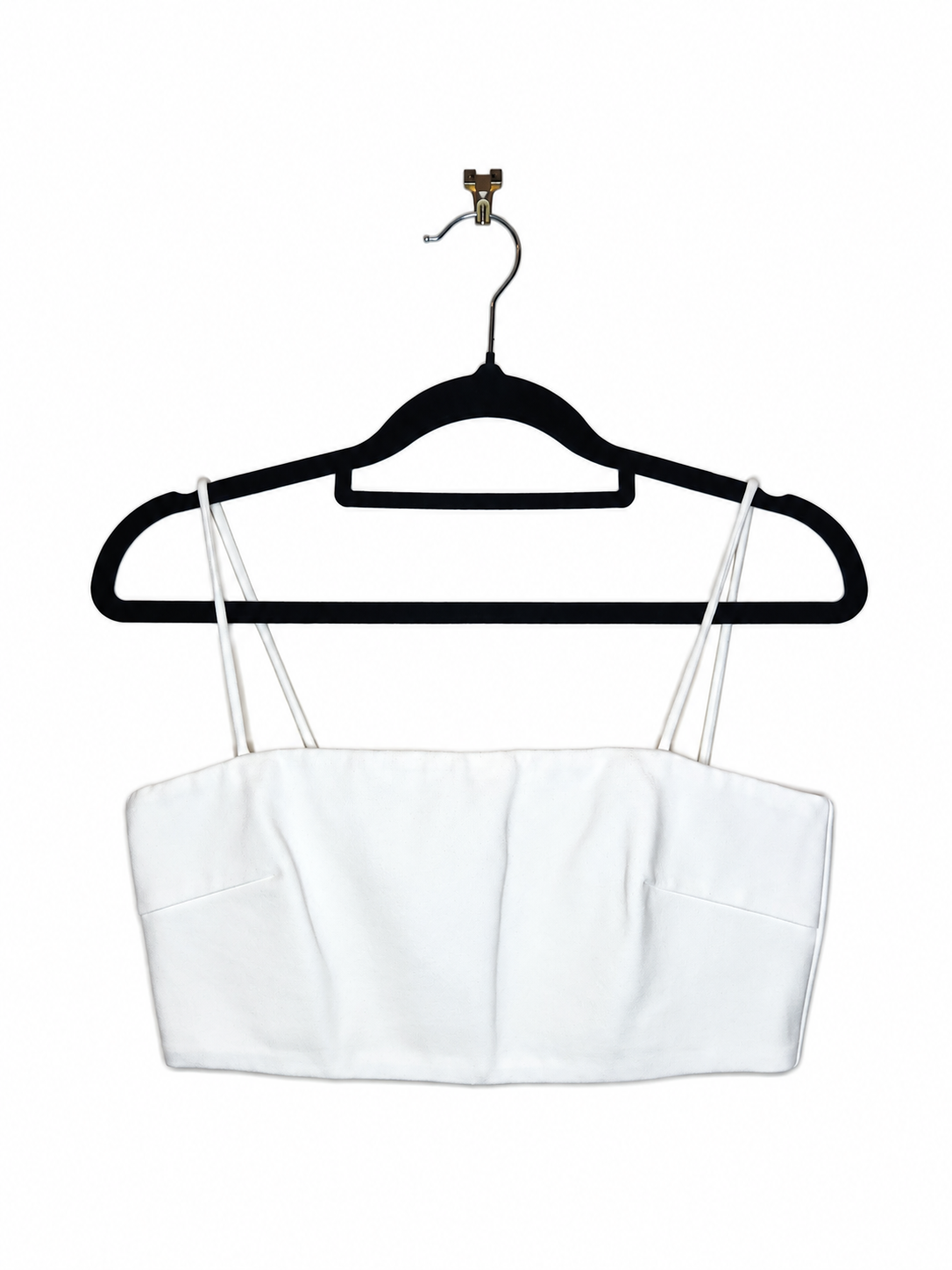 Minimal Cropped Camisole Top (Size 10)