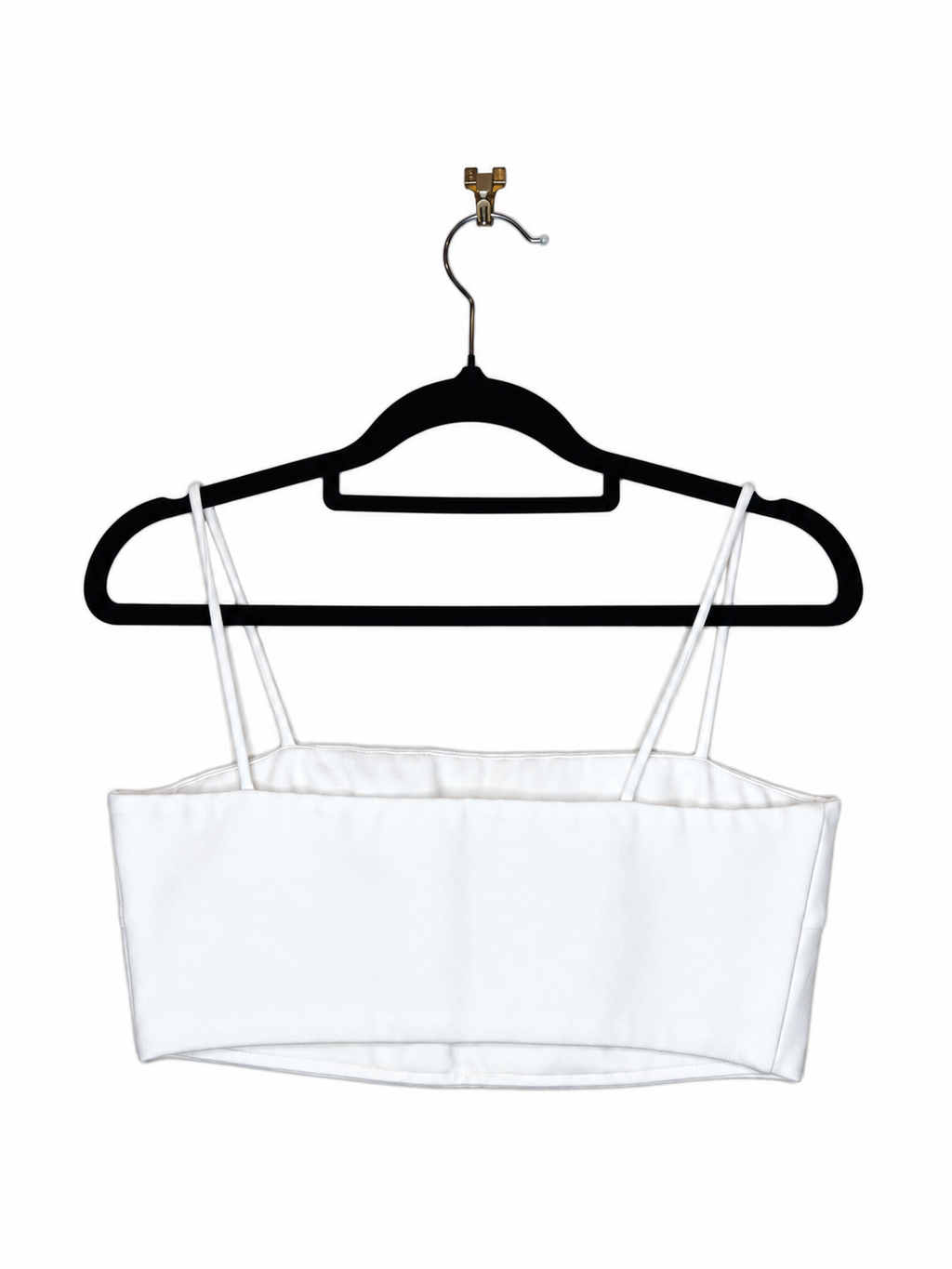 Minimal Cropped Camisole Top (Size 10)