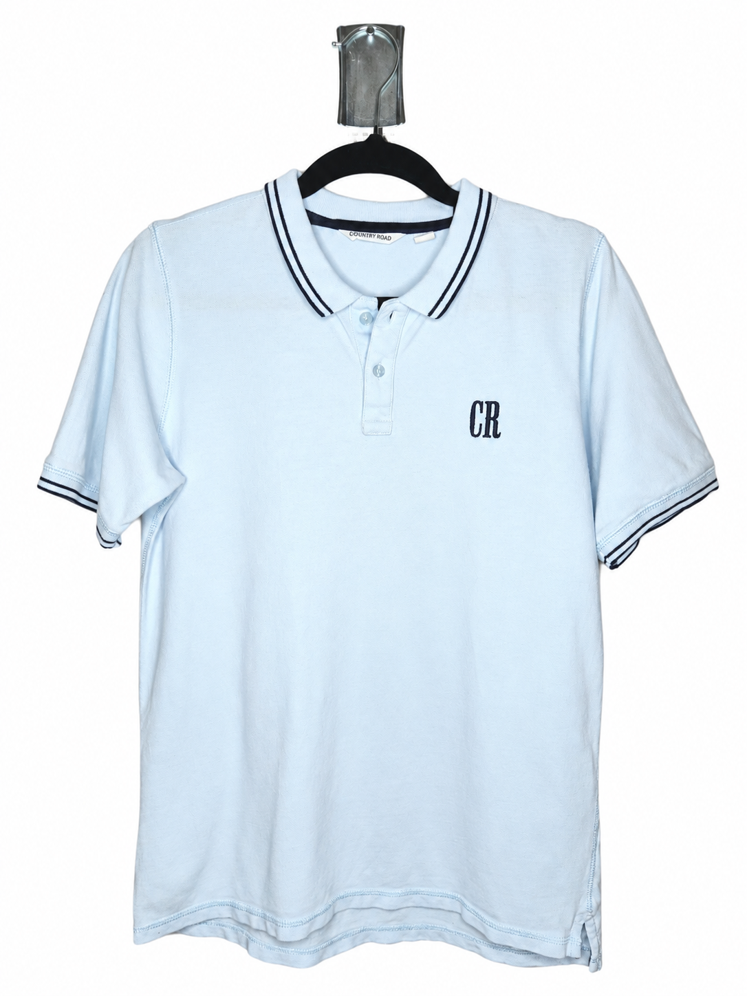 Country Road CR Logo Preppy Polo Shirt (Size 16 years)