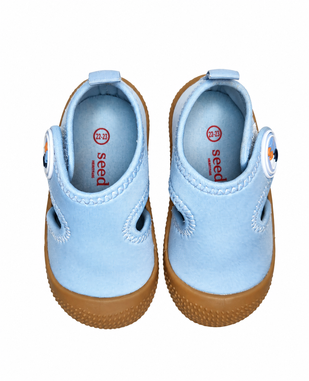 Seed Heritage Sand & Water Beach Shoes with Velcro Closure (Size EUR 22-23)