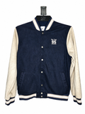 yd. Suede Style New York 95 Varsity Jacket (Size L)