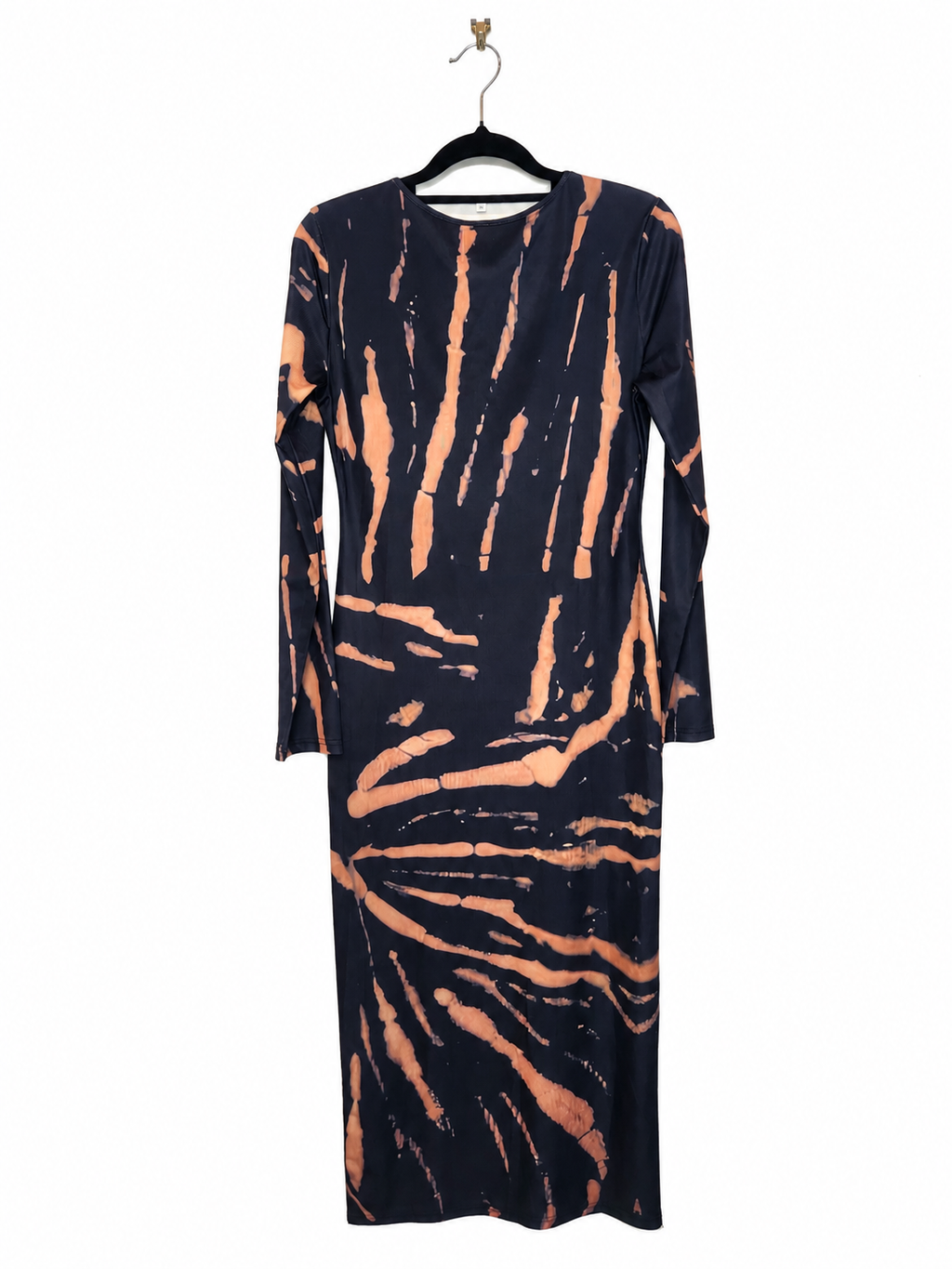 Tie Dye Style Bodycon Maxi Dress (Size 10)